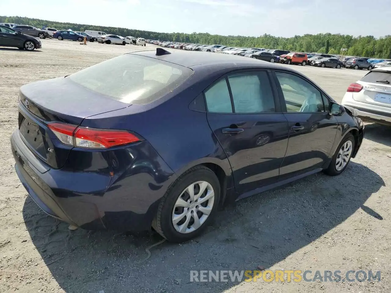 3 Photograph of a damaged car JTDEPMAE9NJ195648 TOYOTA COROLLA 2022