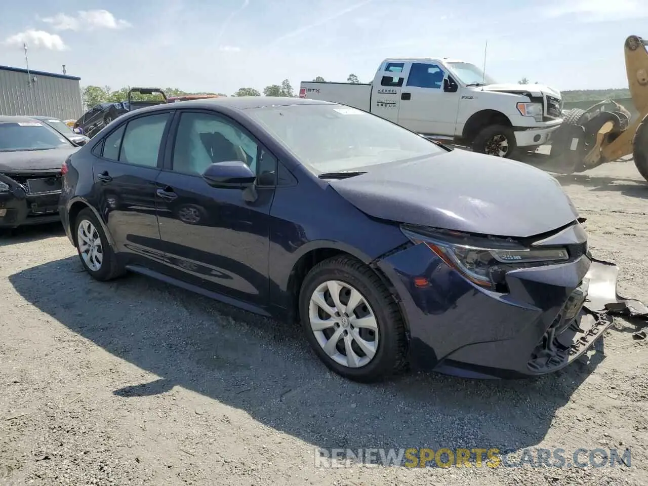4 Photograph of a damaged car JTDEPMAE9NJ195648 TOYOTA COROLLA 2022