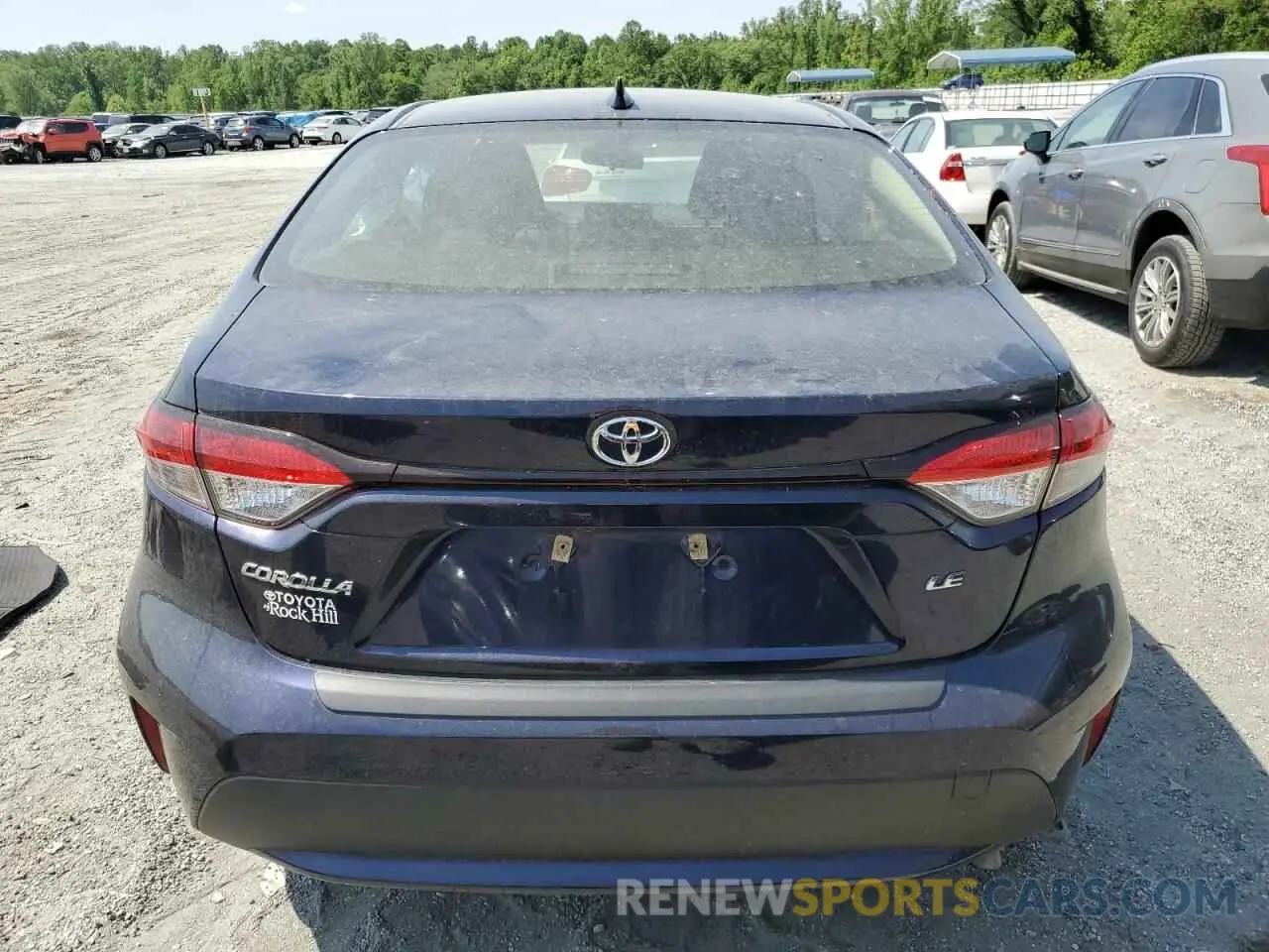6 Photograph of a damaged car JTDEPMAE9NJ195648 TOYOTA COROLLA 2022