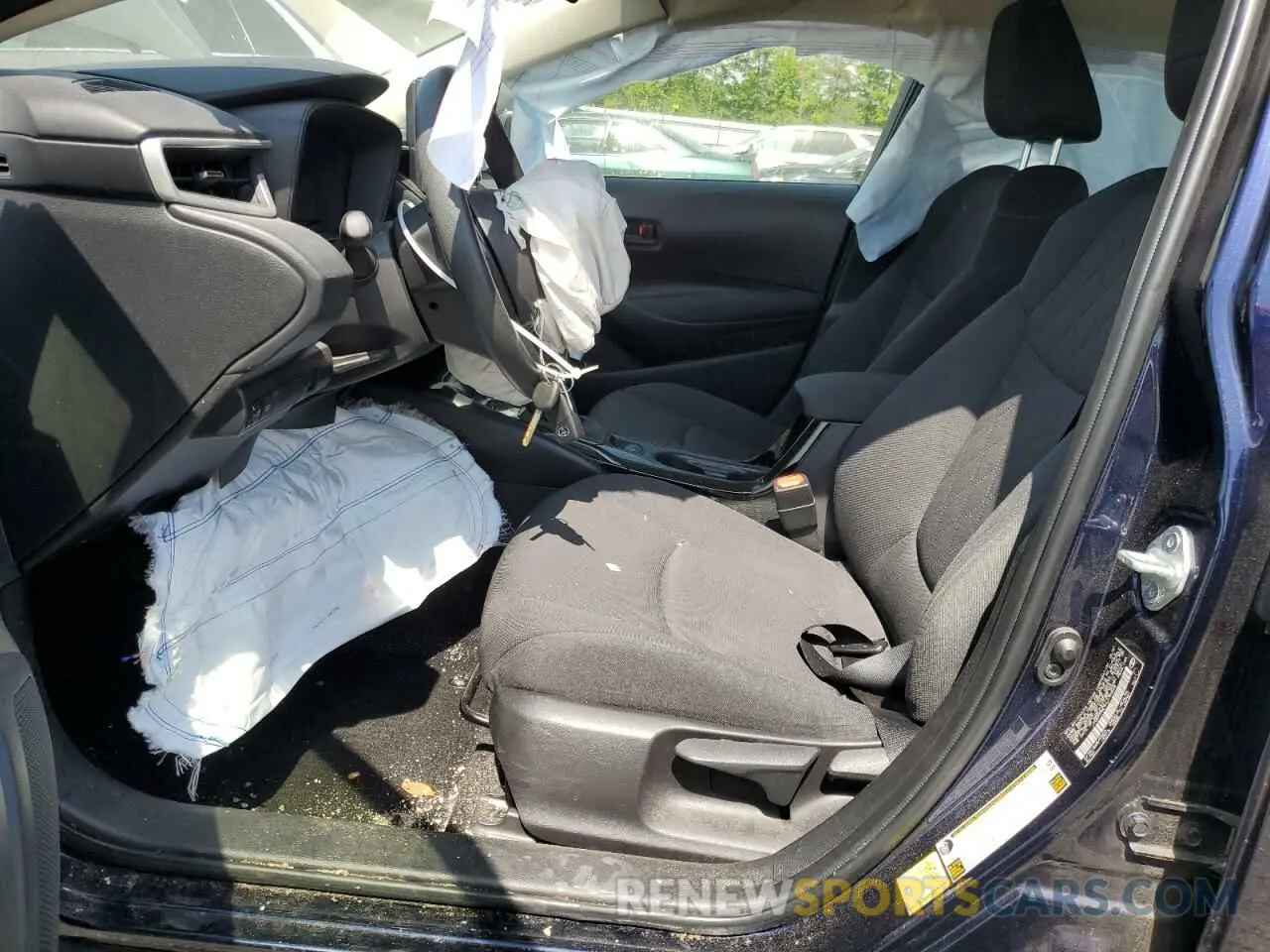 7 Photograph of a damaged car JTDEPMAE9NJ195648 TOYOTA COROLLA 2022