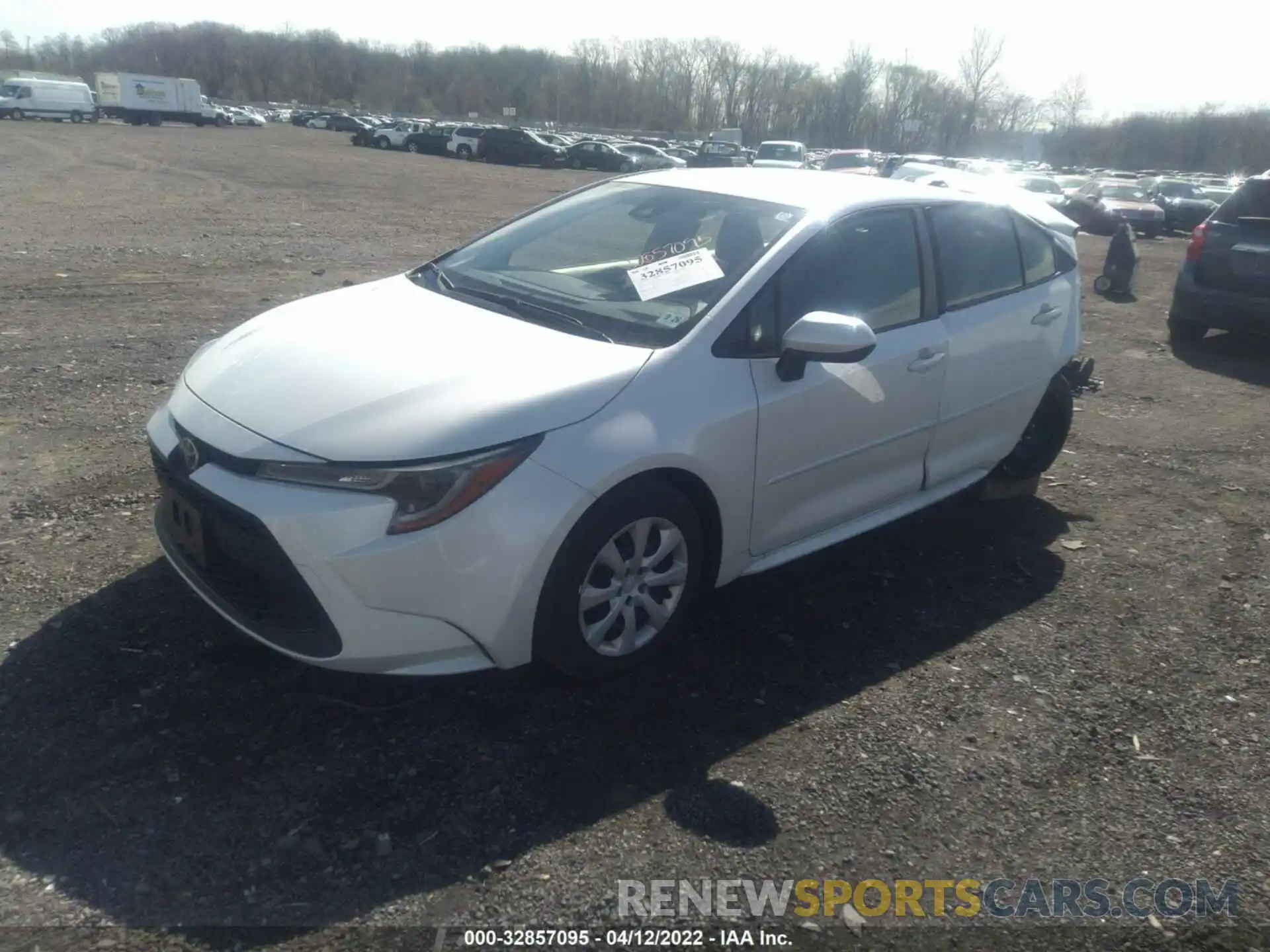 2 Photograph of a damaged car JTDEPMAE9NJ204283 TOYOTA COROLLA 2022