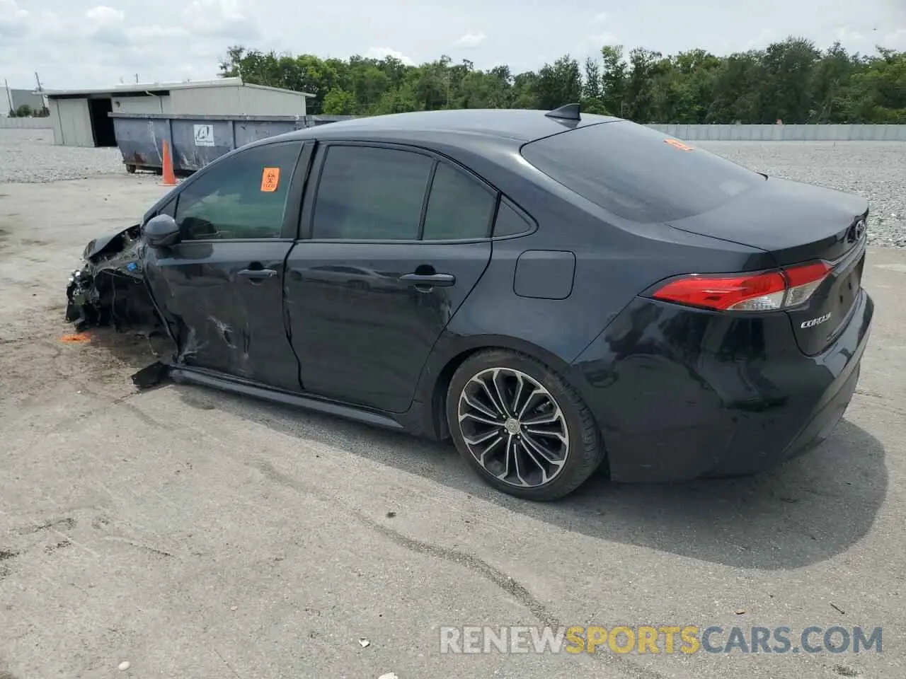 2 Photograph of a damaged car JTDEPMAE9NJ206860 TOYOTA COROLLA 2022