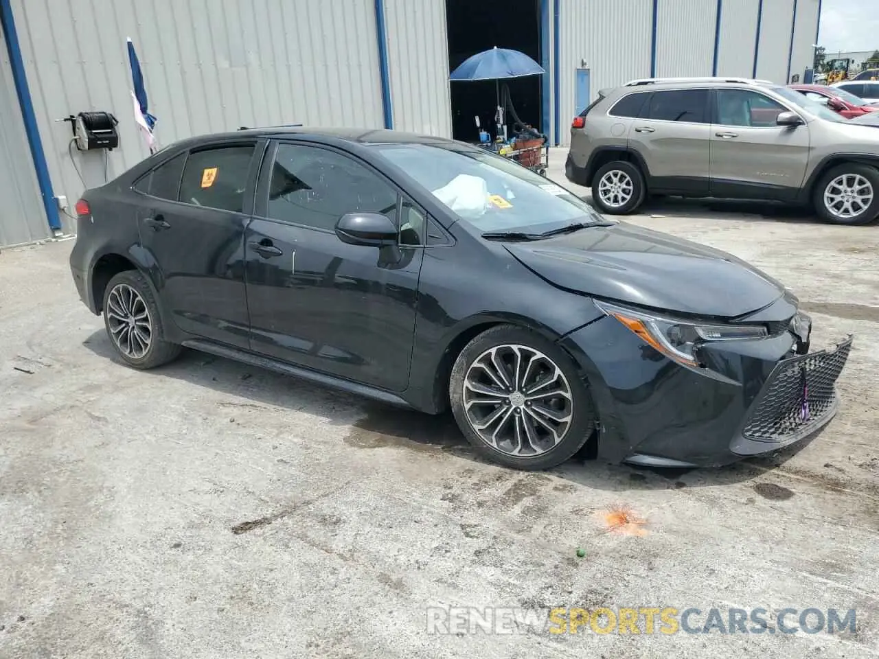 4 Photograph of a damaged car JTDEPMAE9NJ206860 TOYOTA COROLLA 2022