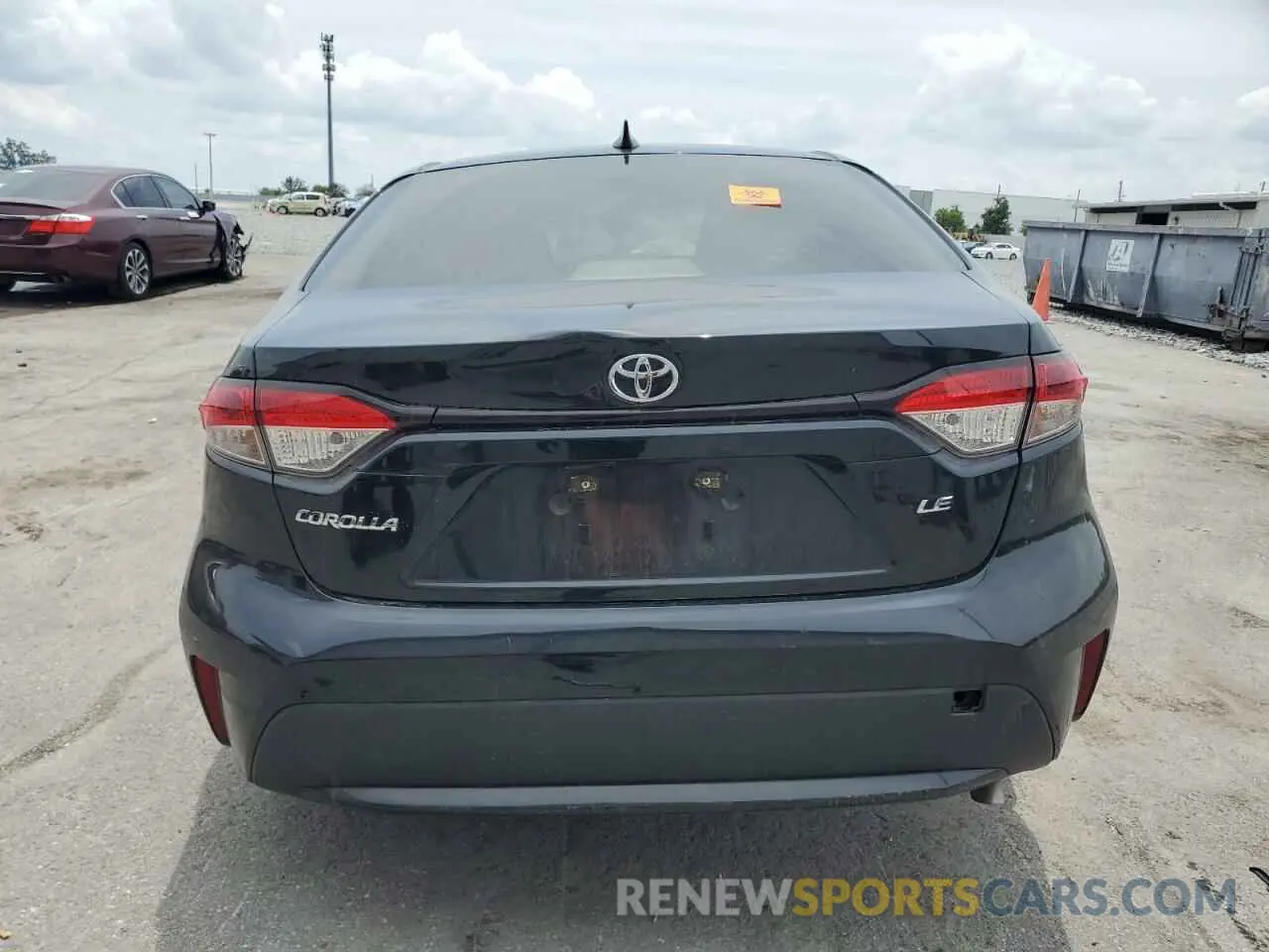 6 Photograph of a damaged car JTDEPMAE9NJ206860 TOYOTA COROLLA 2022