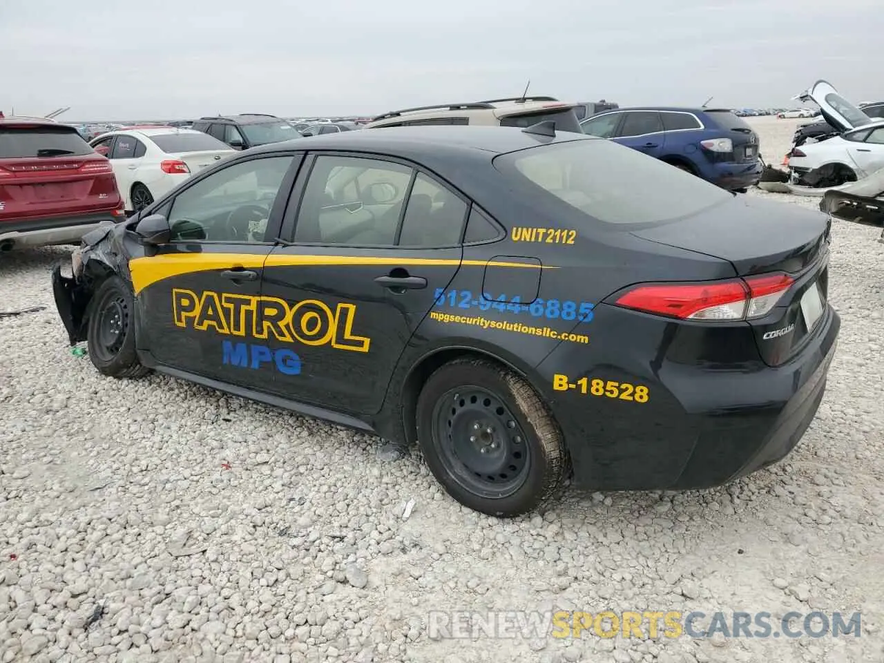 2 Photograph of a damaged car JTDEPMAE9NJ208849 TOYOTA COROLLA 2022