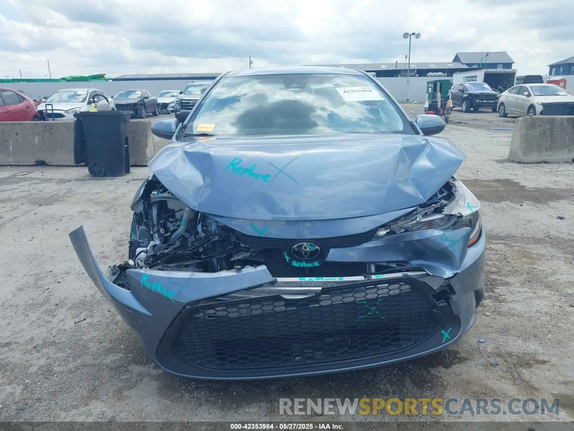 12 Photograph of a damaged car JTDEPMAE9NJ210486 TOYOTA COROLLA 2022