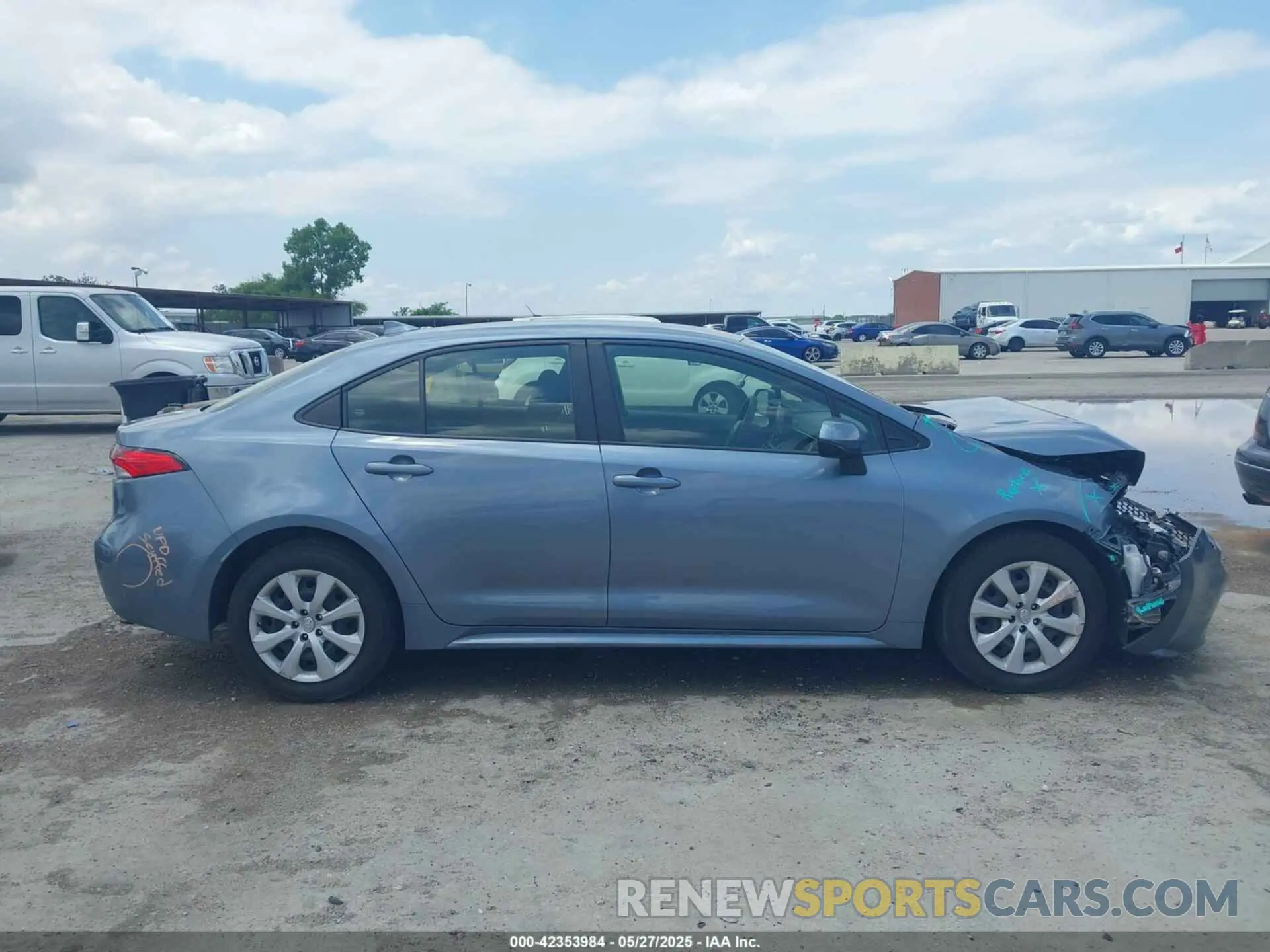 13 Photograph of a damaged car JTDEPMAE9NJ210486 TOYOTA COROLLA 2022