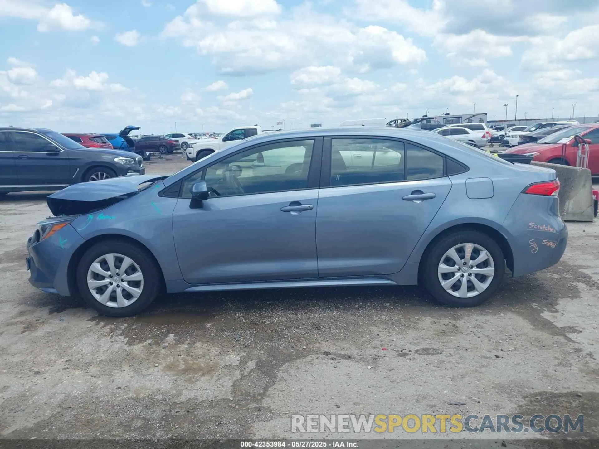 14 Photograph of a damaged car JTDEPMAE9NJ210486 TOYOTA COROLLA 2022