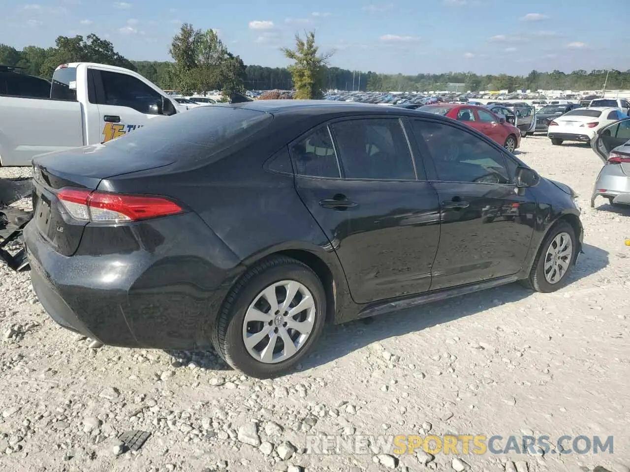3 Photograph of a damaged car JTDEPMAE9NJ211279 TOYOTA COROLLA 2022
