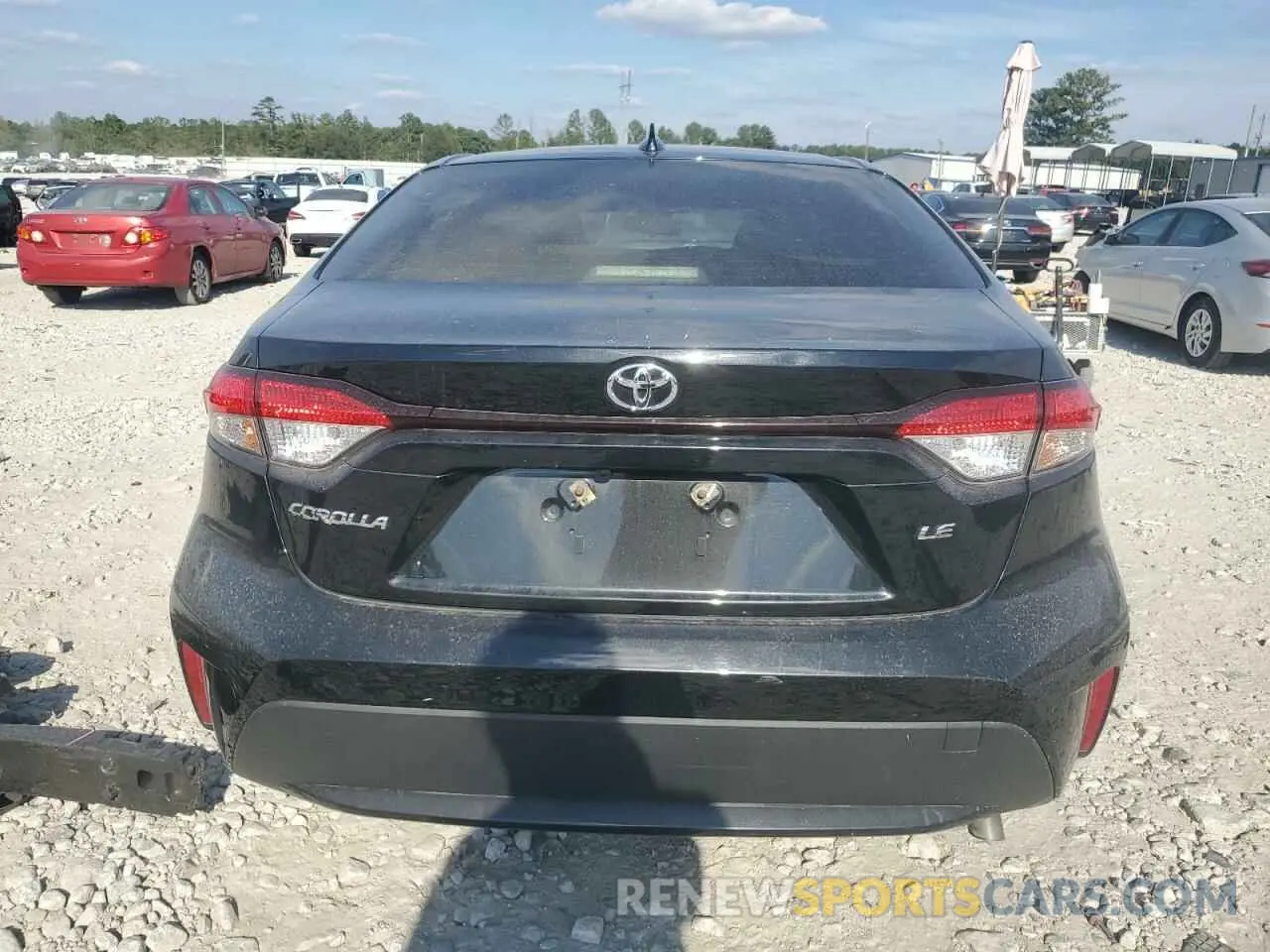 6 Photograph of a damaged car JTDEPMAE9NJ211279 TOYOTA COROLLA 2022