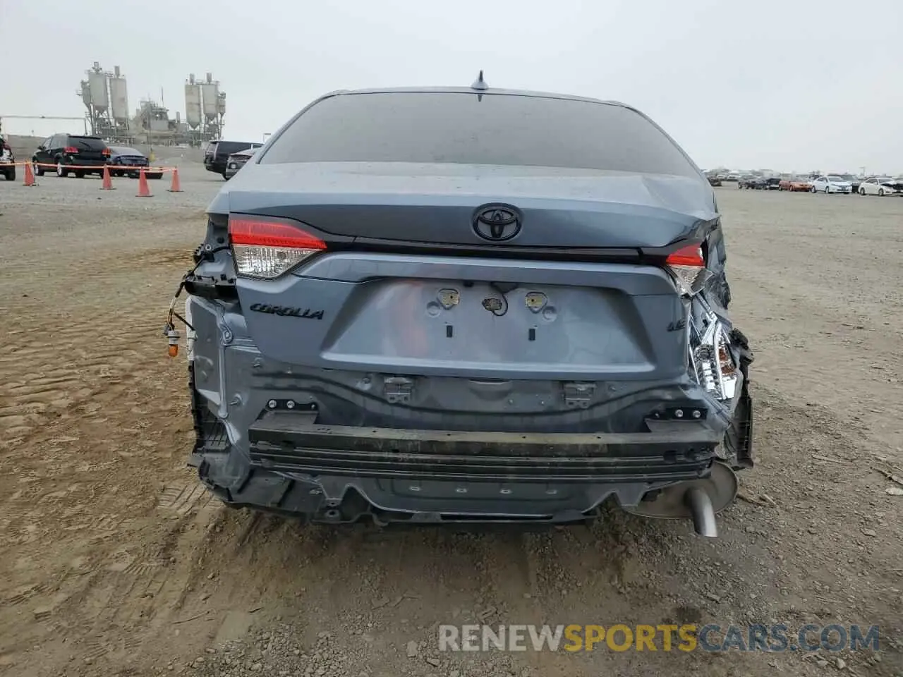 6 Photograph of a damaged car JTDEPMAE9NJ213114 TOYOTA COROLLA 2022