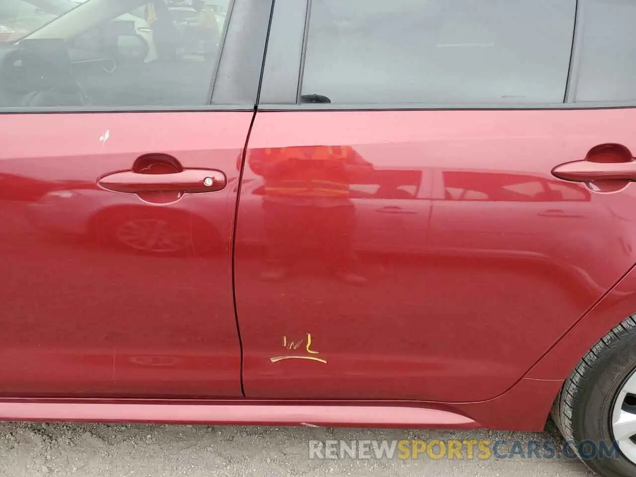 12 Photograph of a damaged car JTDEPMAE9NJ216689 TOYOTA COROLLA 2022