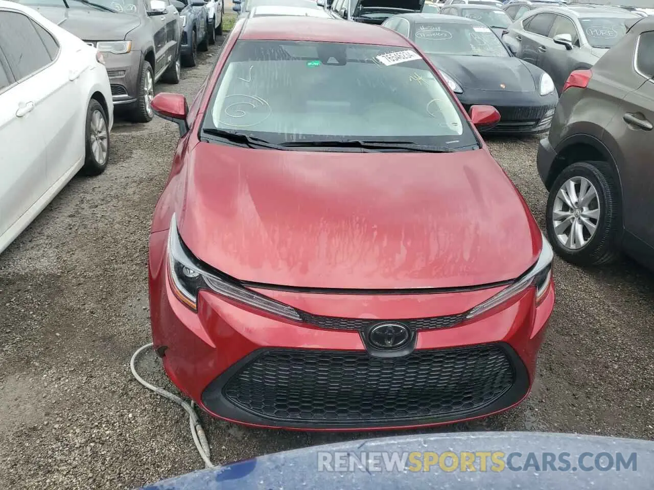 5 Photograph of a damaged car JTDEPMAE9NJ216689 TOYOTA COROLLA 2022