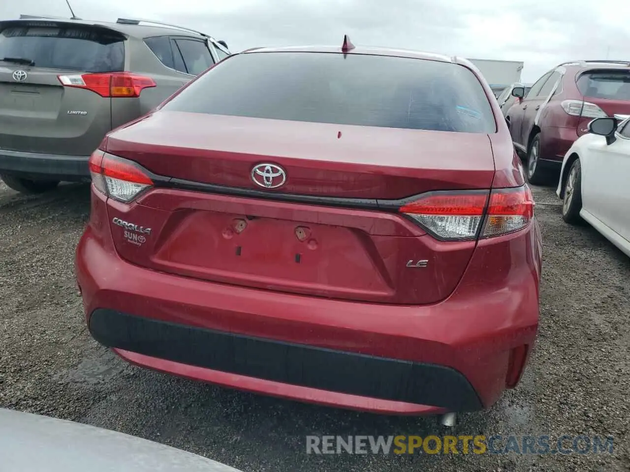 6 Photograph of a damaged car JTDEPMAE9NJ216689 TOYOTA COROLLA 2022