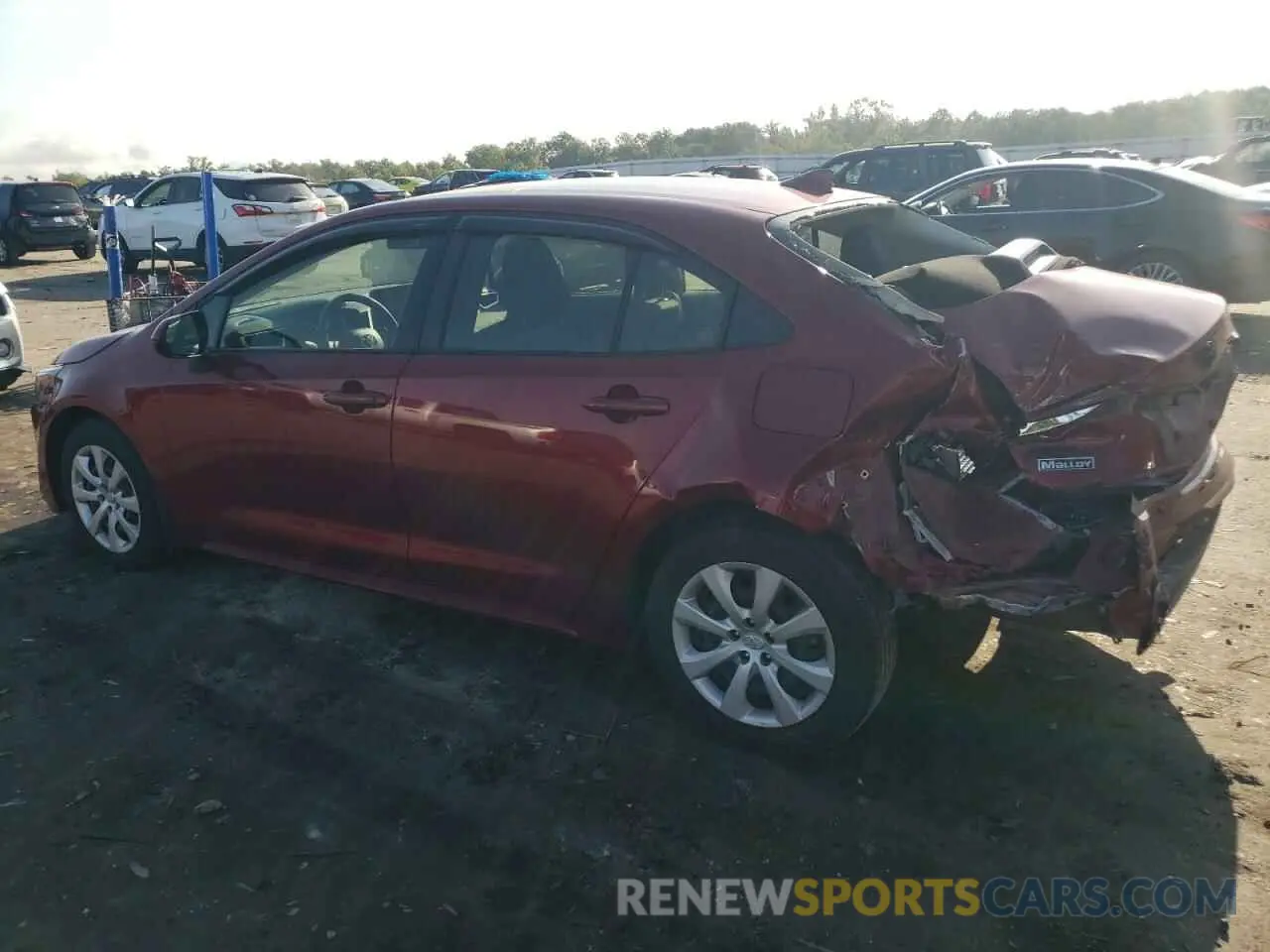 2 Photograph of a damaged car JTDEPMAE9NJ216773 TOYOTA COROLLA 2022