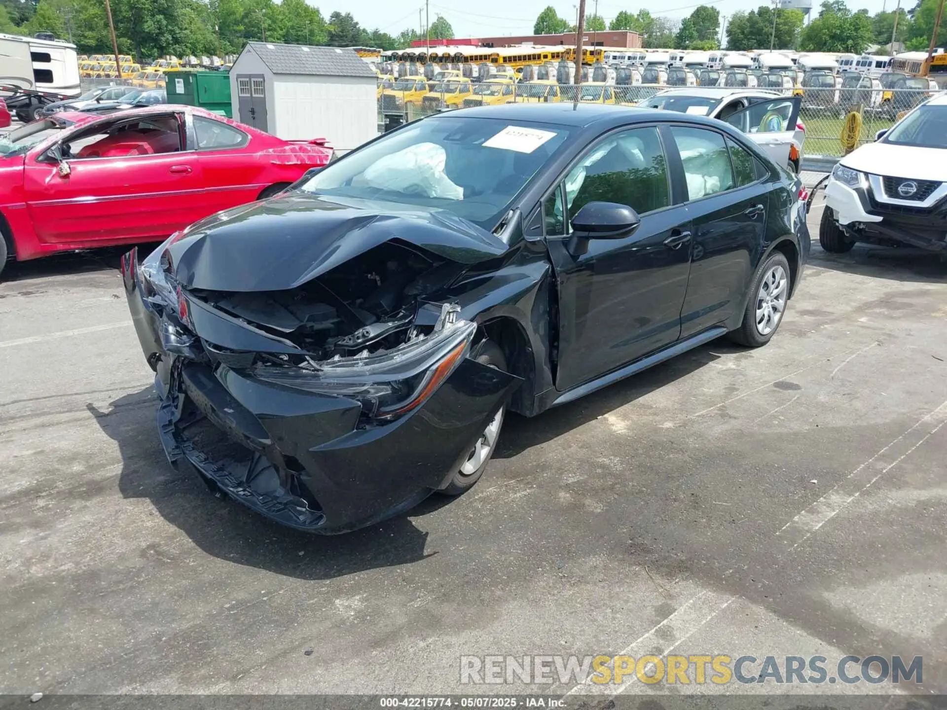 2 Photograph of a damaged car JTDEPMAE9NJ217602 TOYOTA COROLLA 2022
