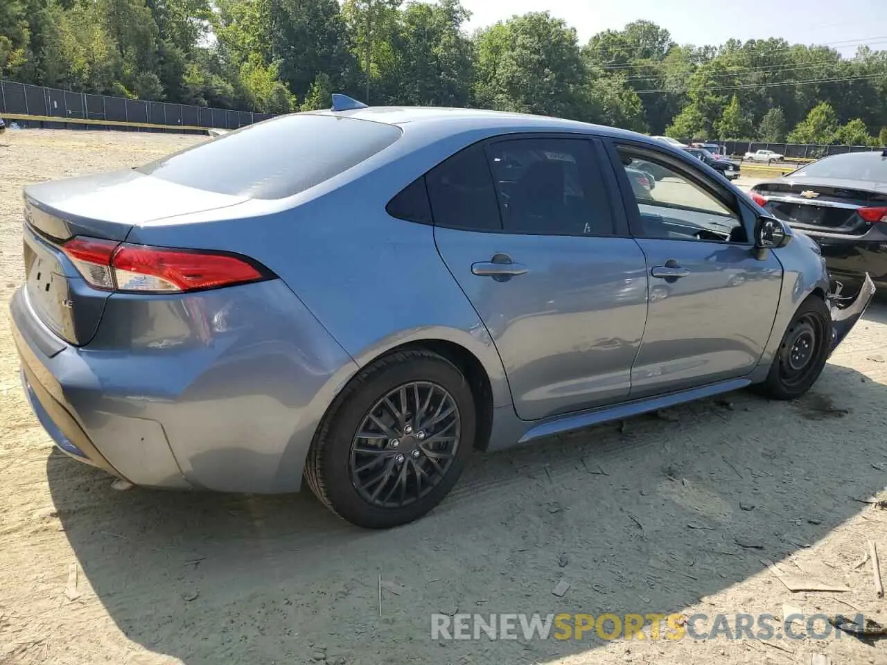 3 Photograph of a damaged car JTDEPMAE9NJ222136 TOYOTA COROLLA 2022