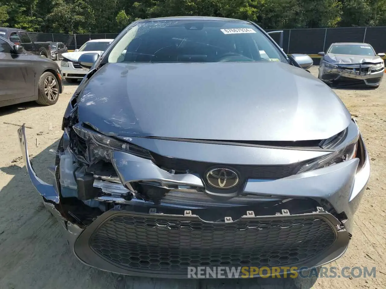5 Photograph of a damaged car JTDEPMAE9NJ222136 TOYOTA COROLLA 2022