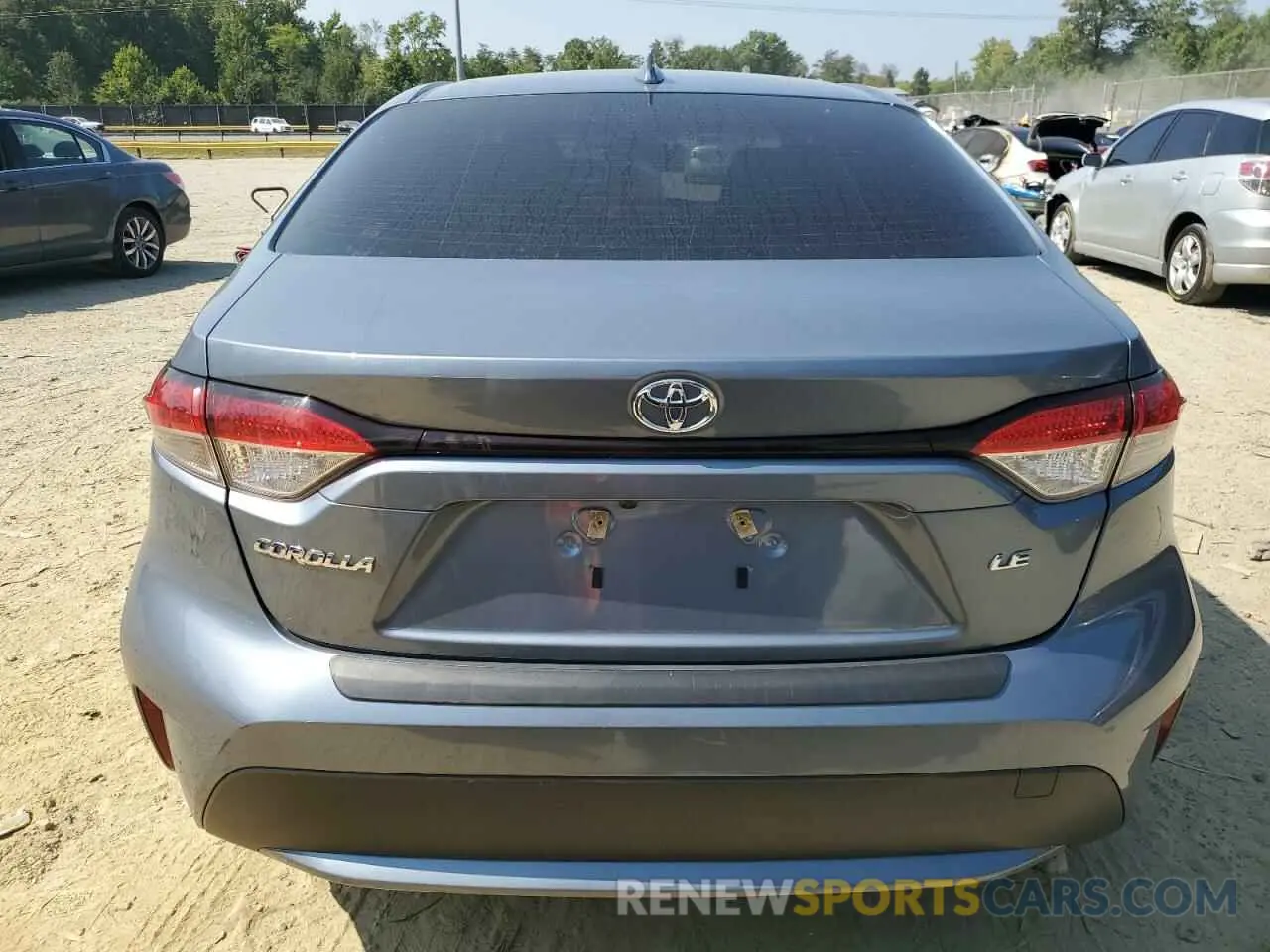6 Photograph of a damaged car JTDEPMAE9NJ222136 TOYOTA COROLLA 2022