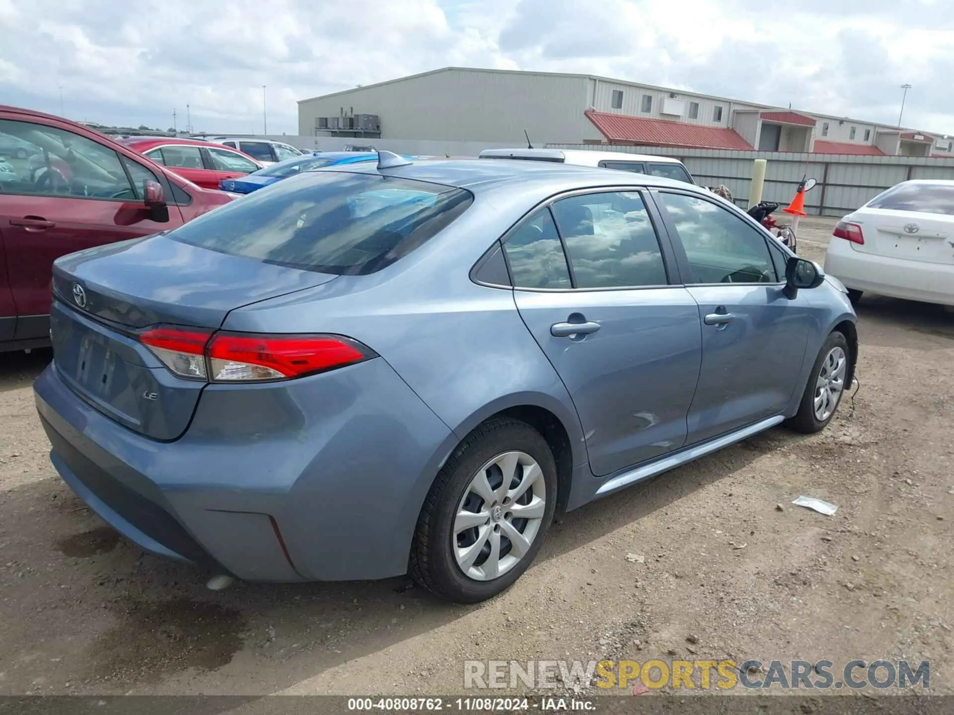 4 Photograph of a damaged car JTDEPMAE9NJ223495 TOYOTA COROLLA 2022