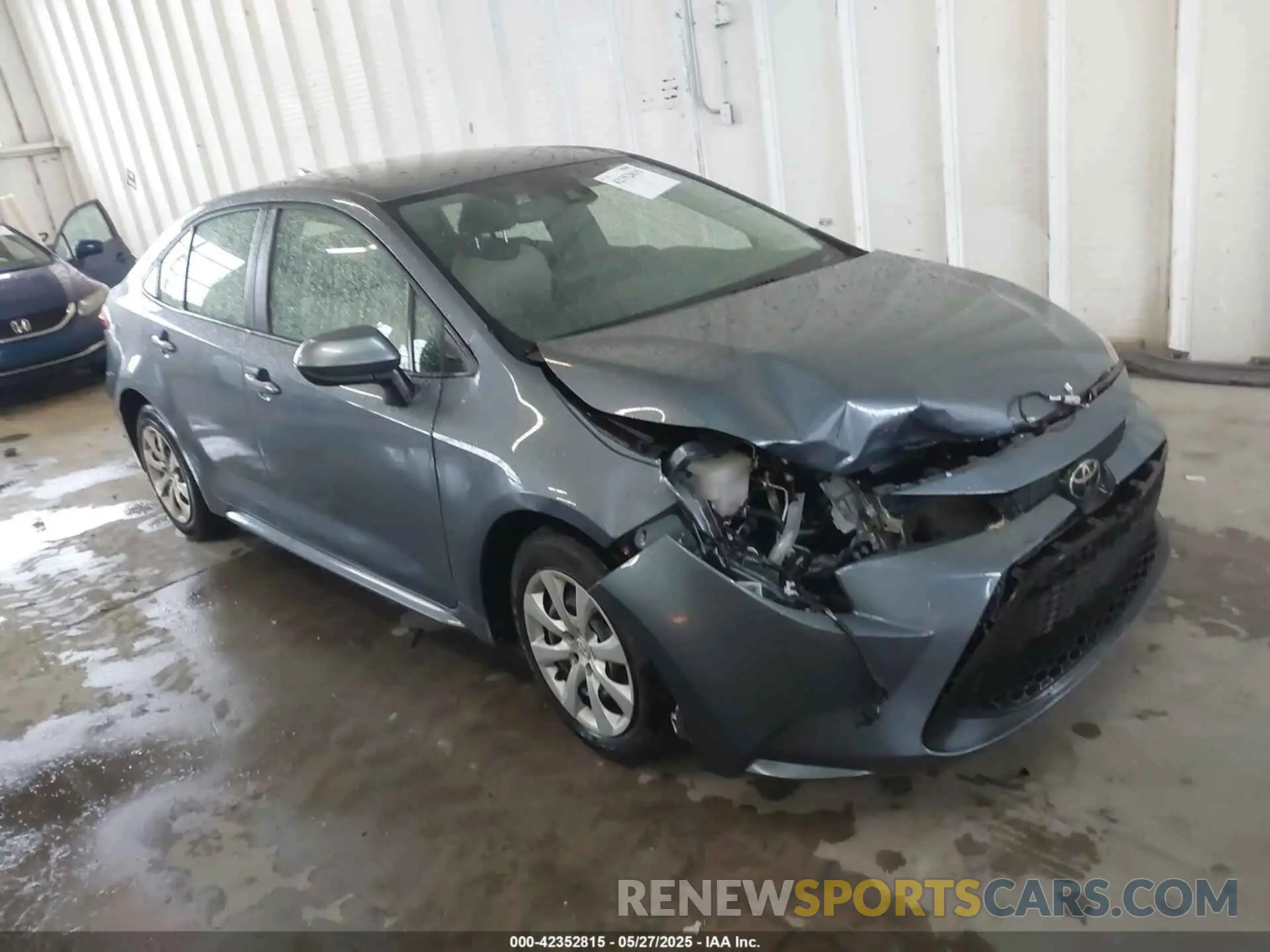 1 Photograph of a damaged car JTDEPMAEXN3002038 TOYOTA COROLLA 2022