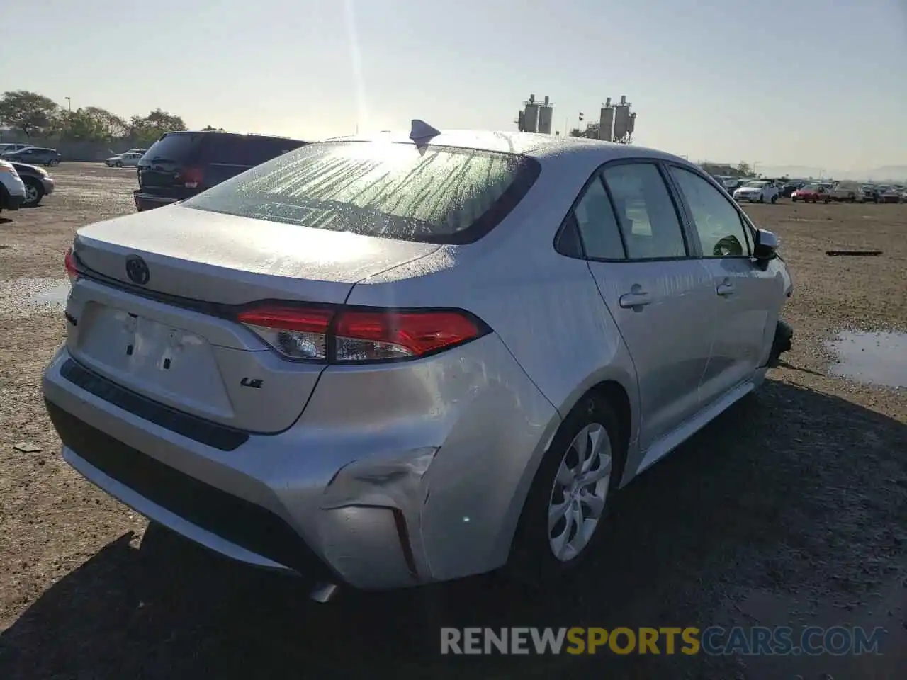 4 Photograph of a damaged car JTDEPMAEXN3007188 TOYOTA COROLLA 2022