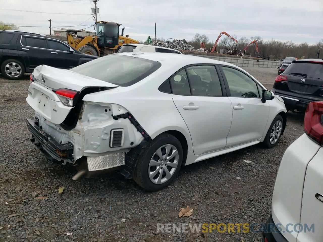 3 Photograph of a damaged car JTDEPMAEXN3009393 TOYOTA COROLLA 2022