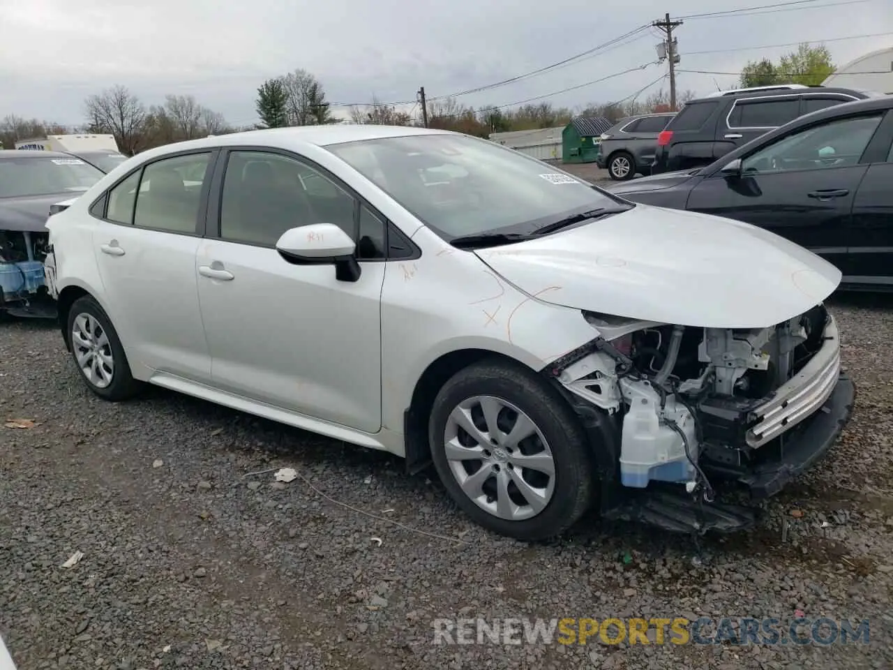 4 Photograph of a damaged car JTDEPMAEXN3009393 TOYOTA COROLLA 2022