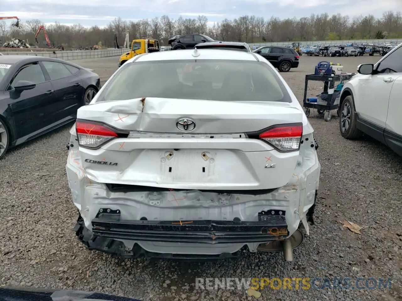 6 Photograph of a damaged car JTDEPMAEXN3009393 TOYOTA COROLLA 2022