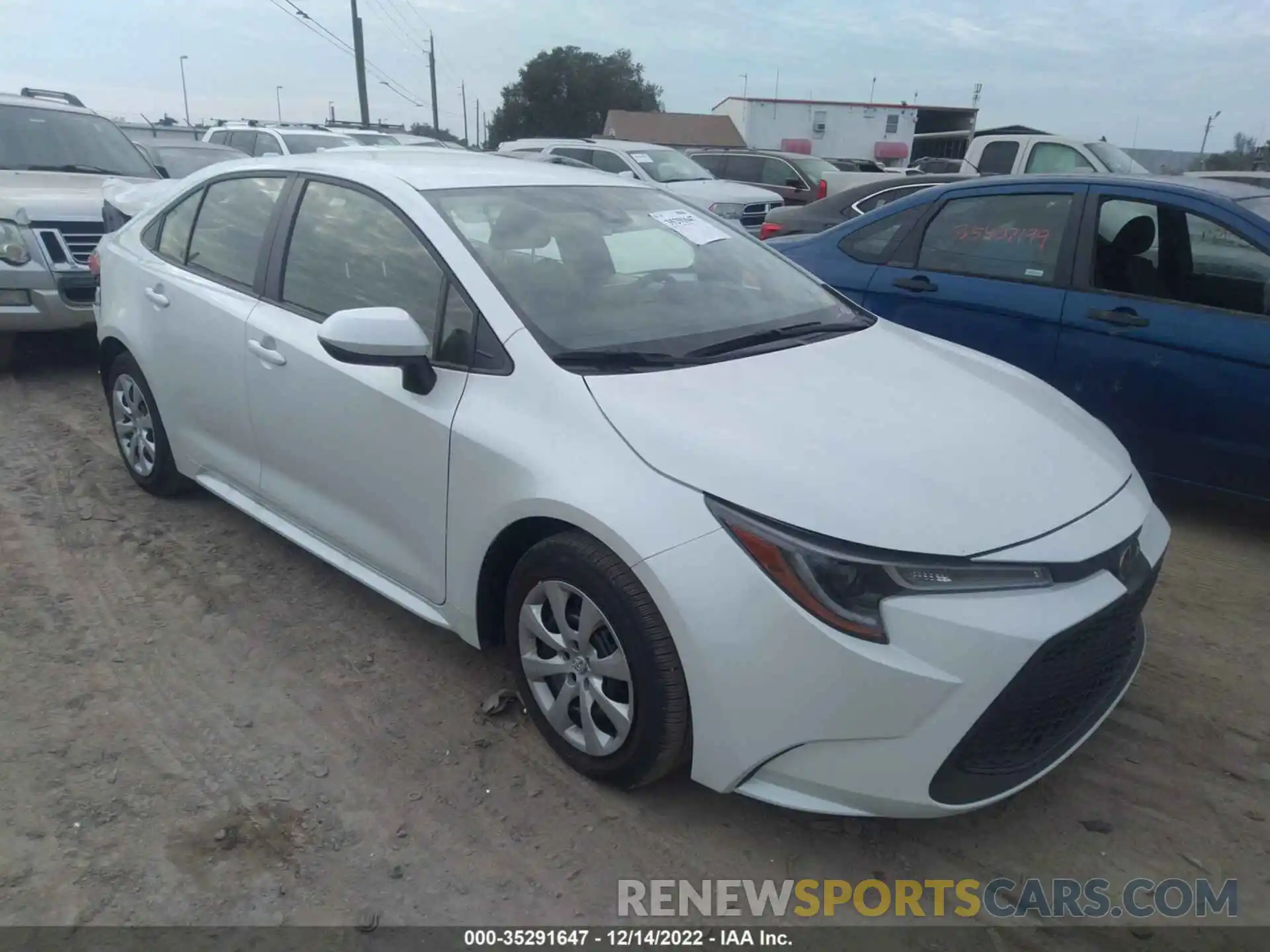 1 Photograph of a damaged car JTDEPMAEXN3015078 TOYOTA COROLLA 2022