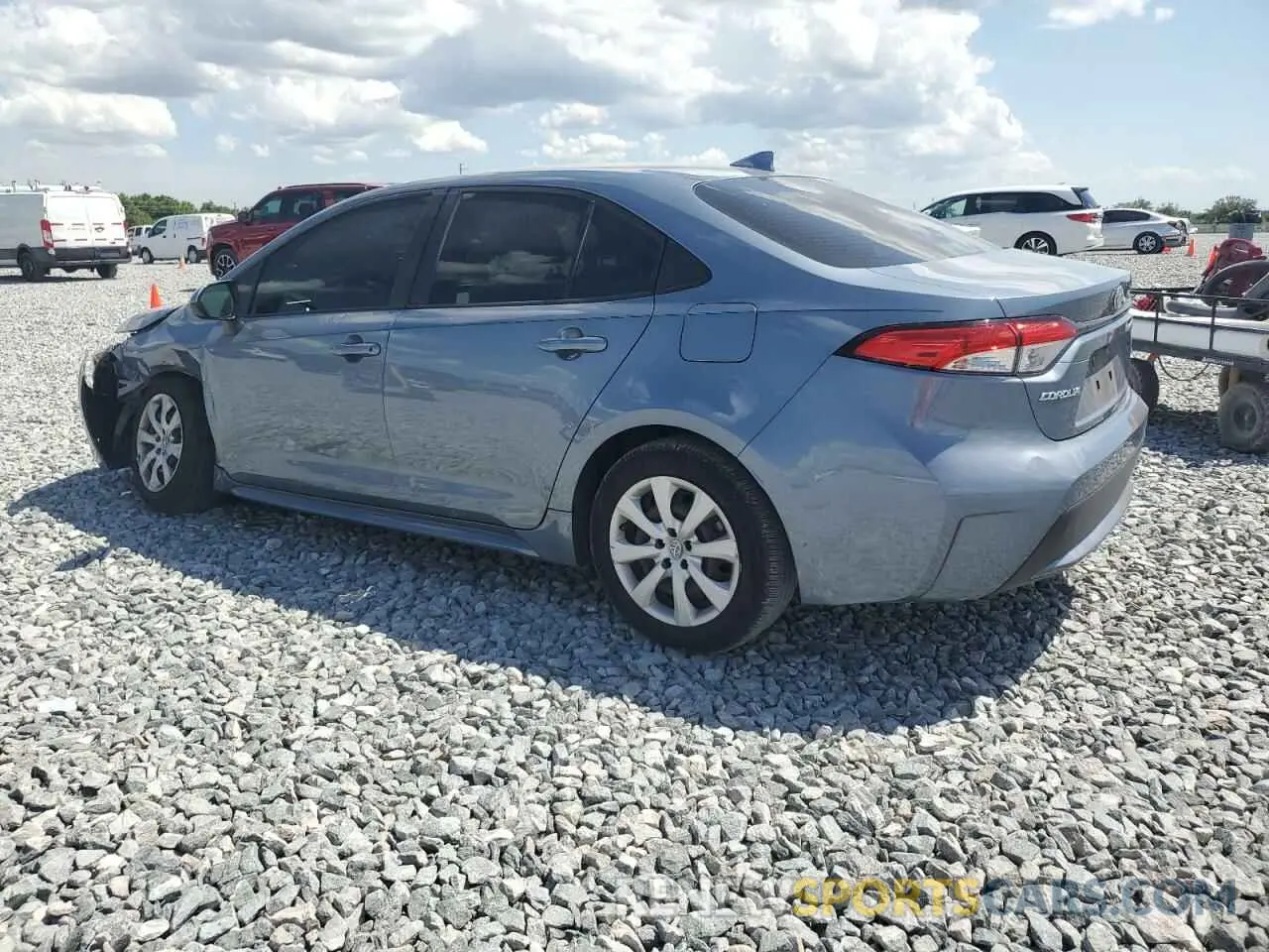2 Photograph of a damaged car JTDEPMAEXN3015811 TOYOTA COROLLA 2022