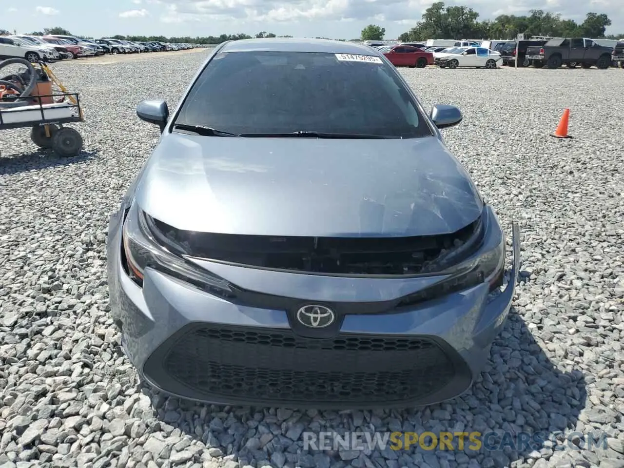 5 Photograph of a damaged car JTDEPMAEXN3015811 TOYOTA COROLLA 2022