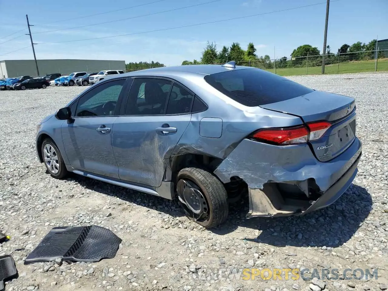 2 Photograph of a damaged car JTDEPMAEXN3021477 TOYOTA COROLLA 2022