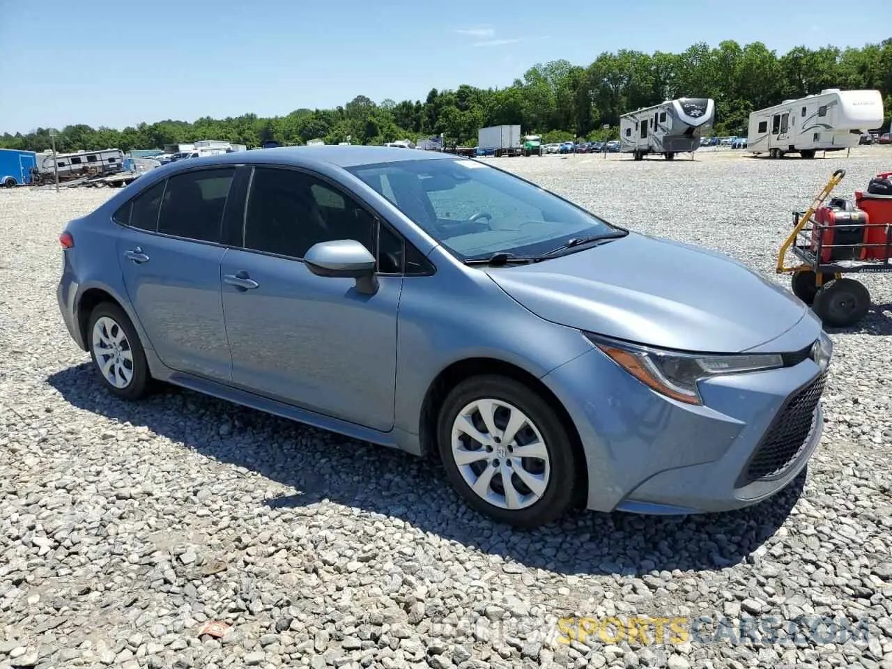 4 Photograph of a damaged car JTDEPMAEXN3021477 TOYOTA COROLLA 2022