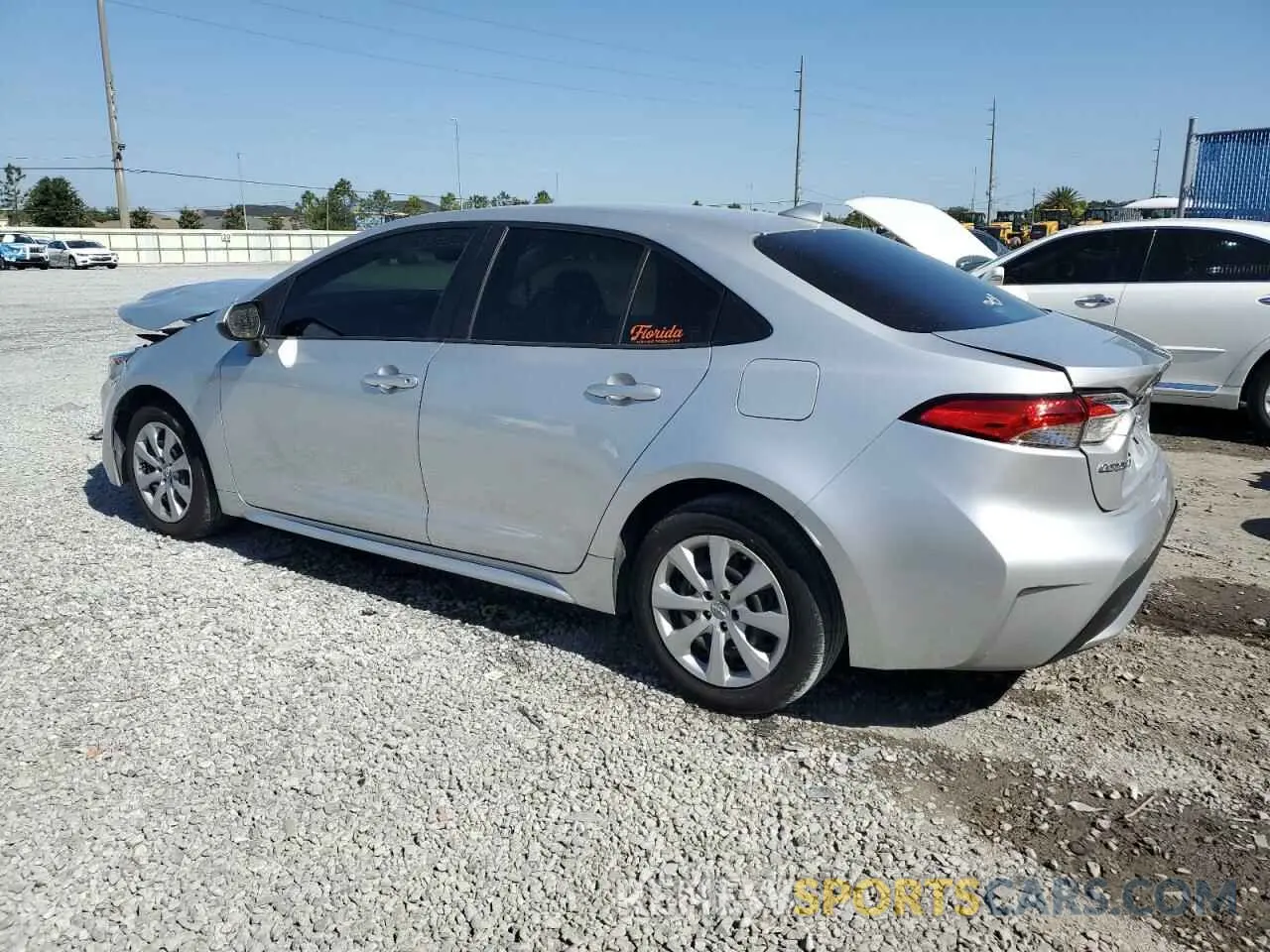 2 Photograph of a damaged car JTDEPMAEXN3022211 TOYOTA COROLLA 2022