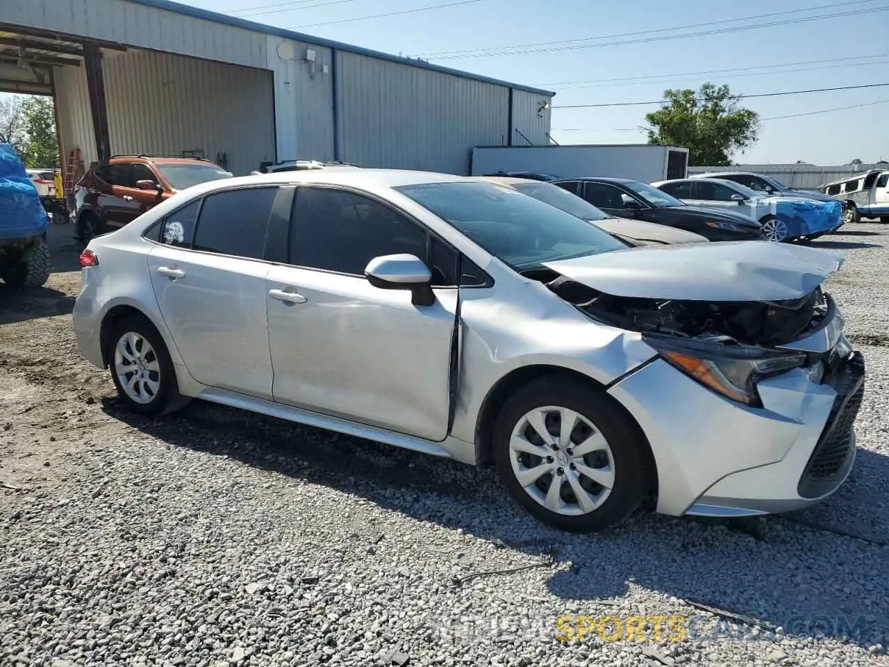4 Photograph of a damaged car JTDEPMAEXN3022211 TOYOTA COROLLA 2022