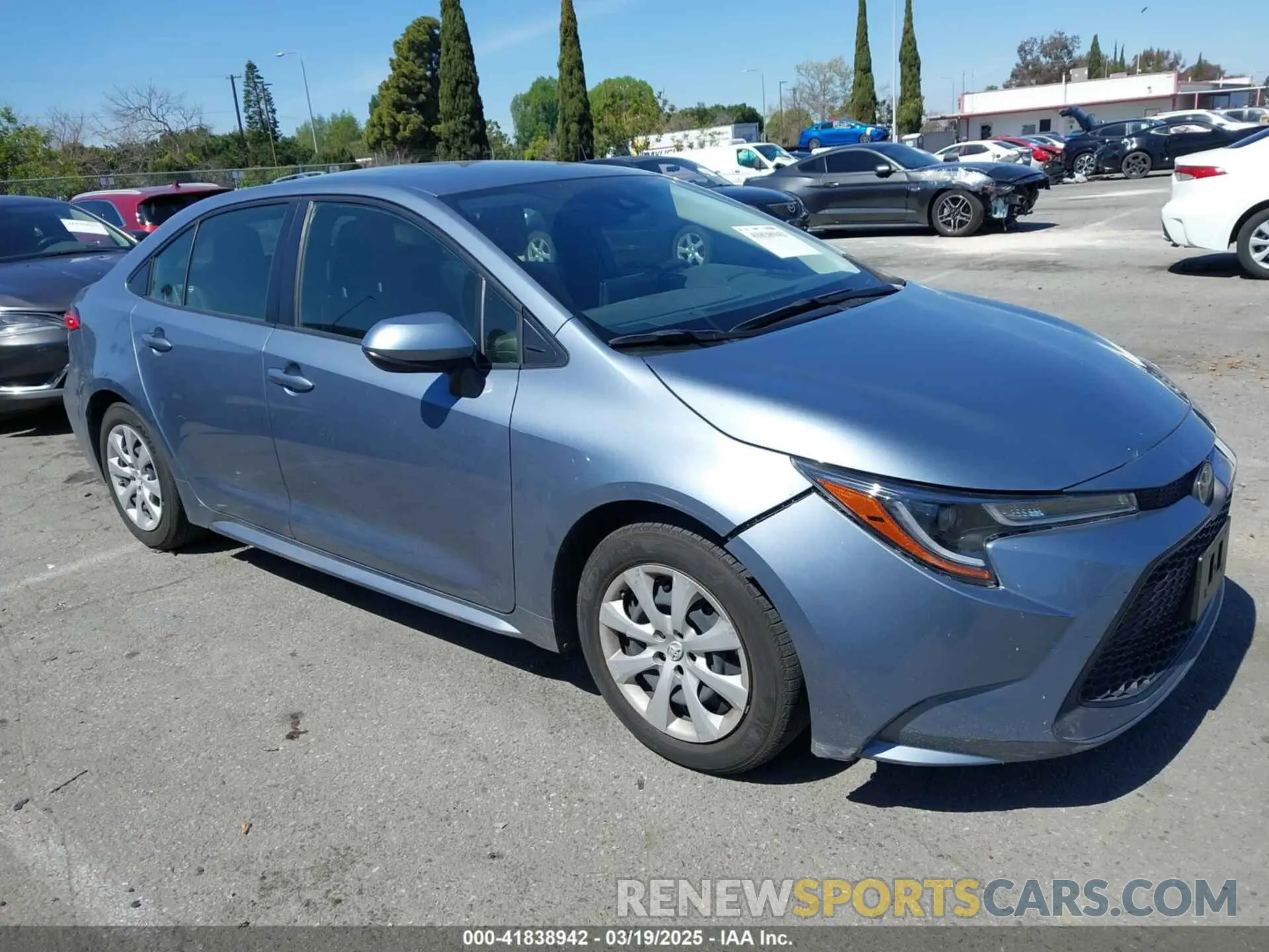 1 Photograph of a damaged car JTDEPMAEXN3023746 TOYOTA COROLLA 2022
