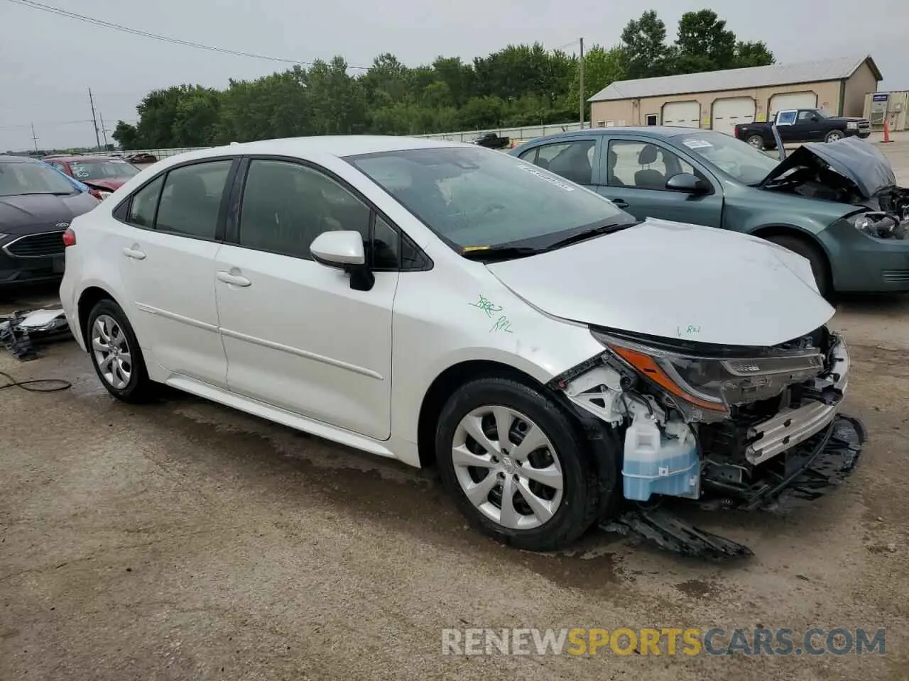 4 Photograph of a damaged car JTDEPMAEXN3025268 TOYOTA COROLLA 2022