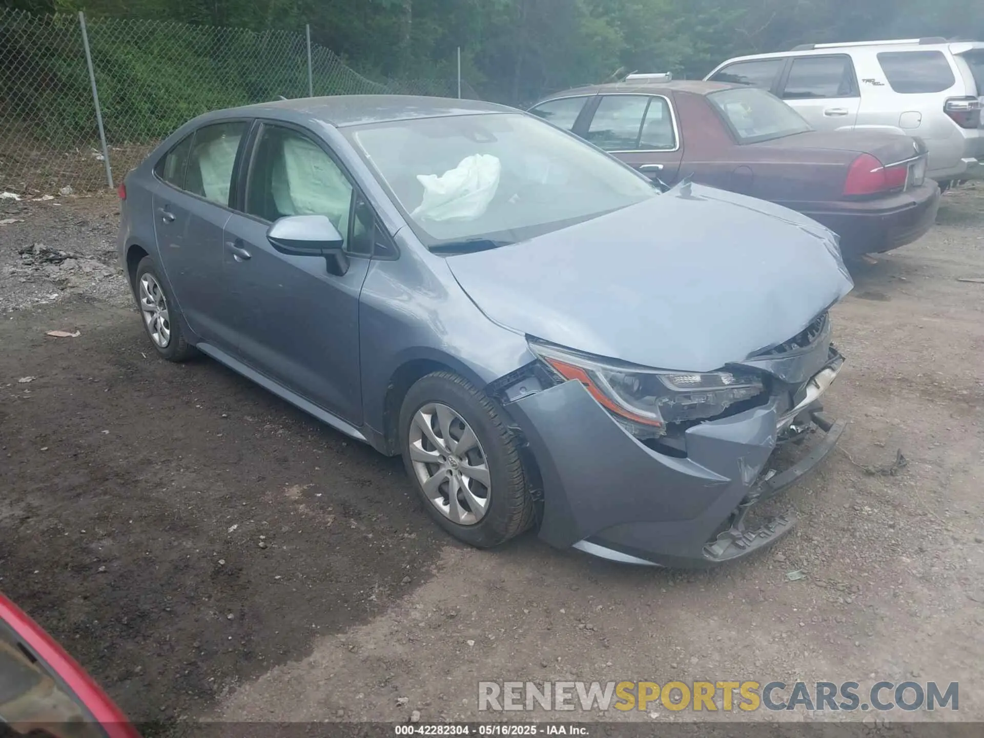 1 Photograph of a damaged car JTDEPMAEXNJ191267 TOYOTA COROLLA 2022