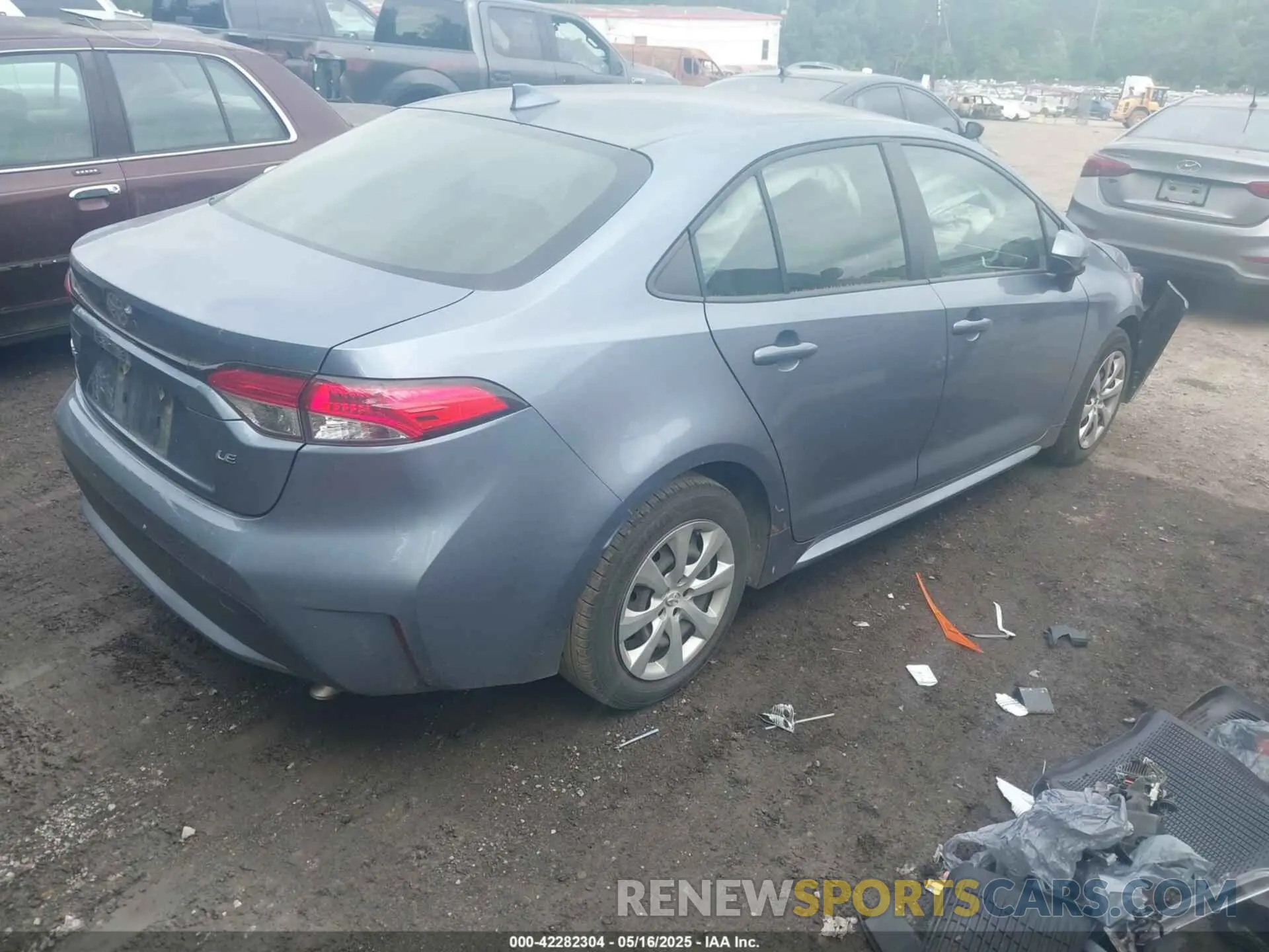 4 Photograph of a damaged car JTDEPMAEXNJ191267 TOYOTA COROLLA 2022