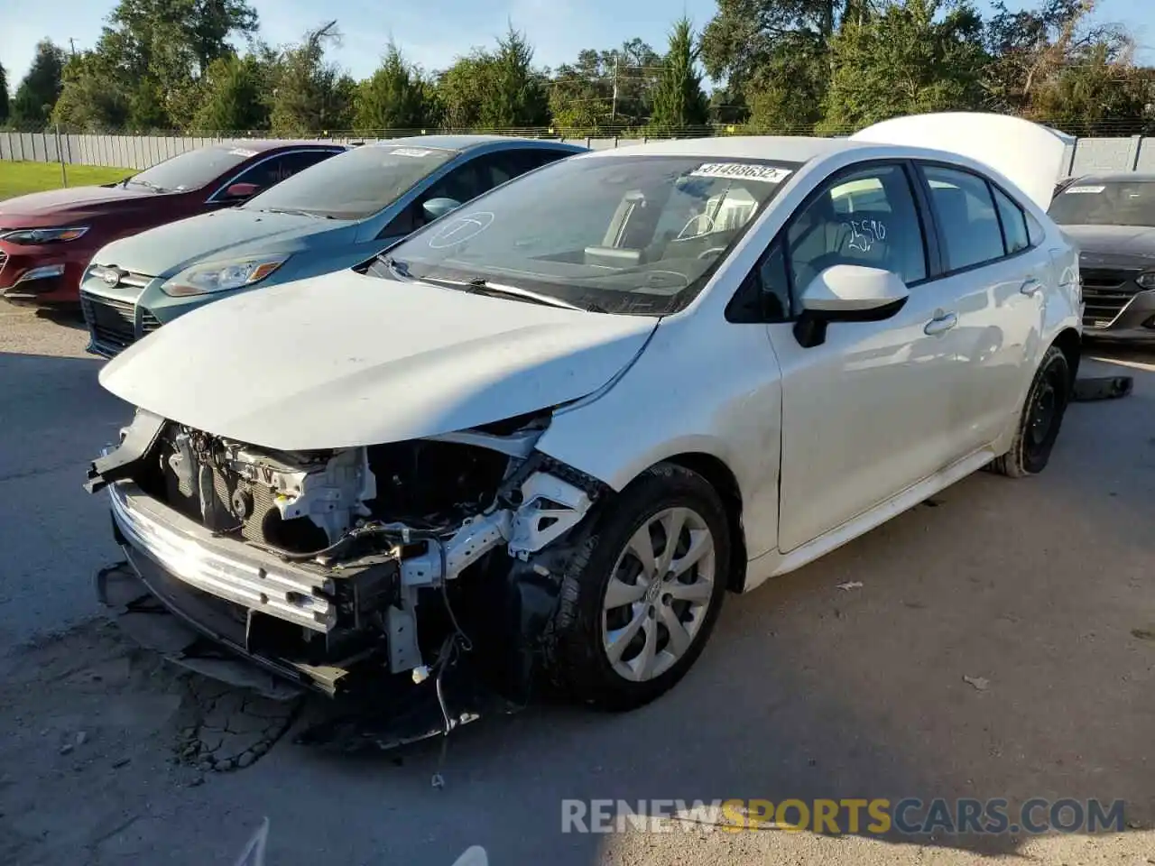 2 Photograph of a damaged car JTDEPMAEXNJ192077 TOYOTA COROLLA 2022