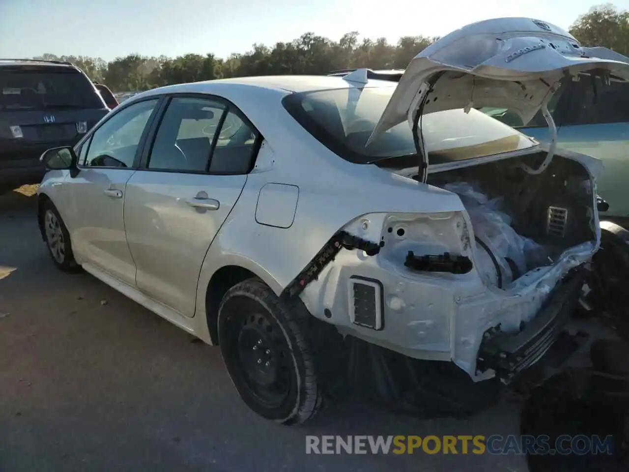 3 Photograph of a damaged car JTDEPMAEXNJ192077 TOYOTA COROLLA 2022