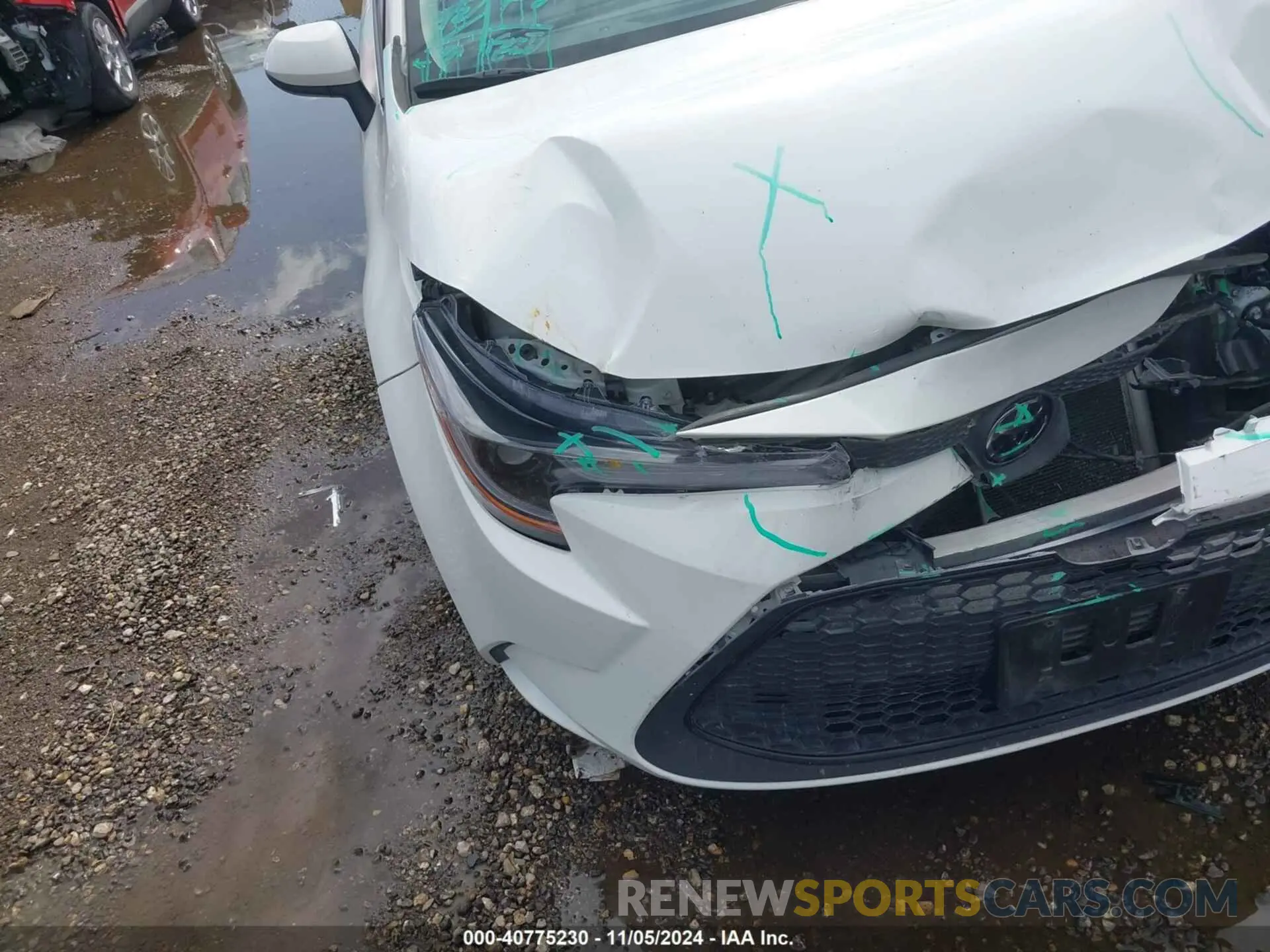 6 Photograph of a damaged car JTDEPMAEXNJ197201 TOYOTA COROLLA 2022