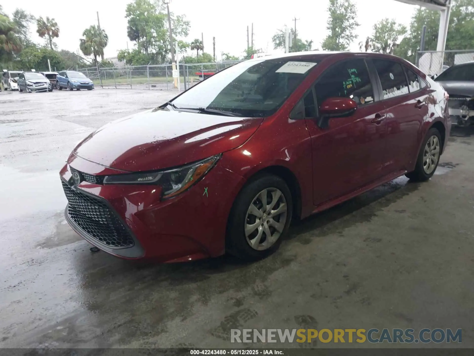 2 Photograph of a damaged car JTDEPMAEXNJ197733 TOYOTA COROLLA 2022
