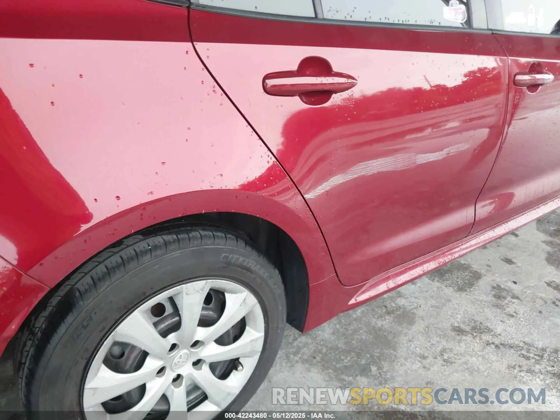 6 Photograph of a damaged car JTDEPMAEXNJ197733 TOYOTA COROLLA 2022