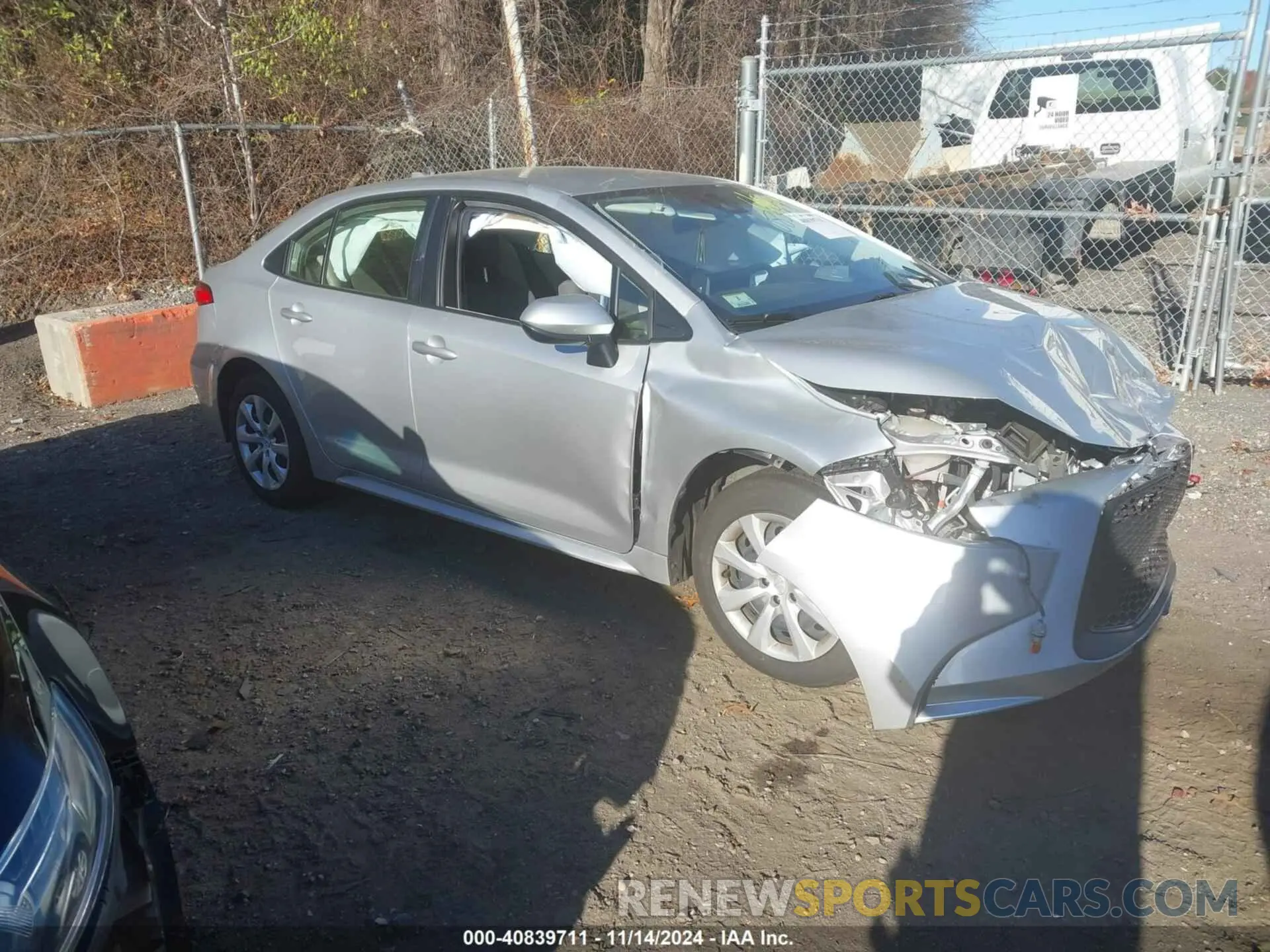 1 Photograph of a damaged car JTDEPMAEXNJ198817 TOYOTA COROLLA 2022