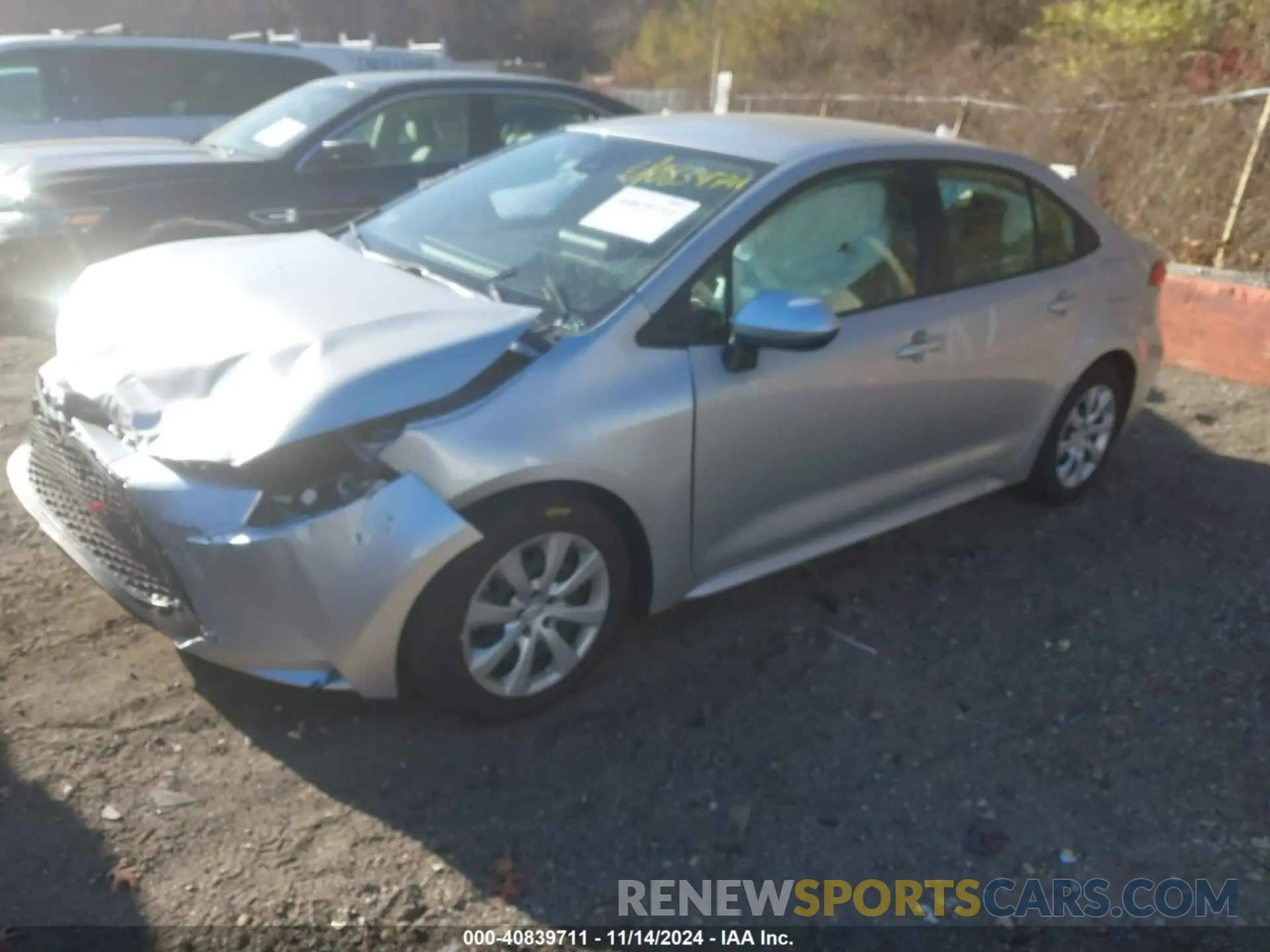 2 Photograph of a damaged car JTDEPMAEXNJ198817 TOYOTA COROLLA 2022