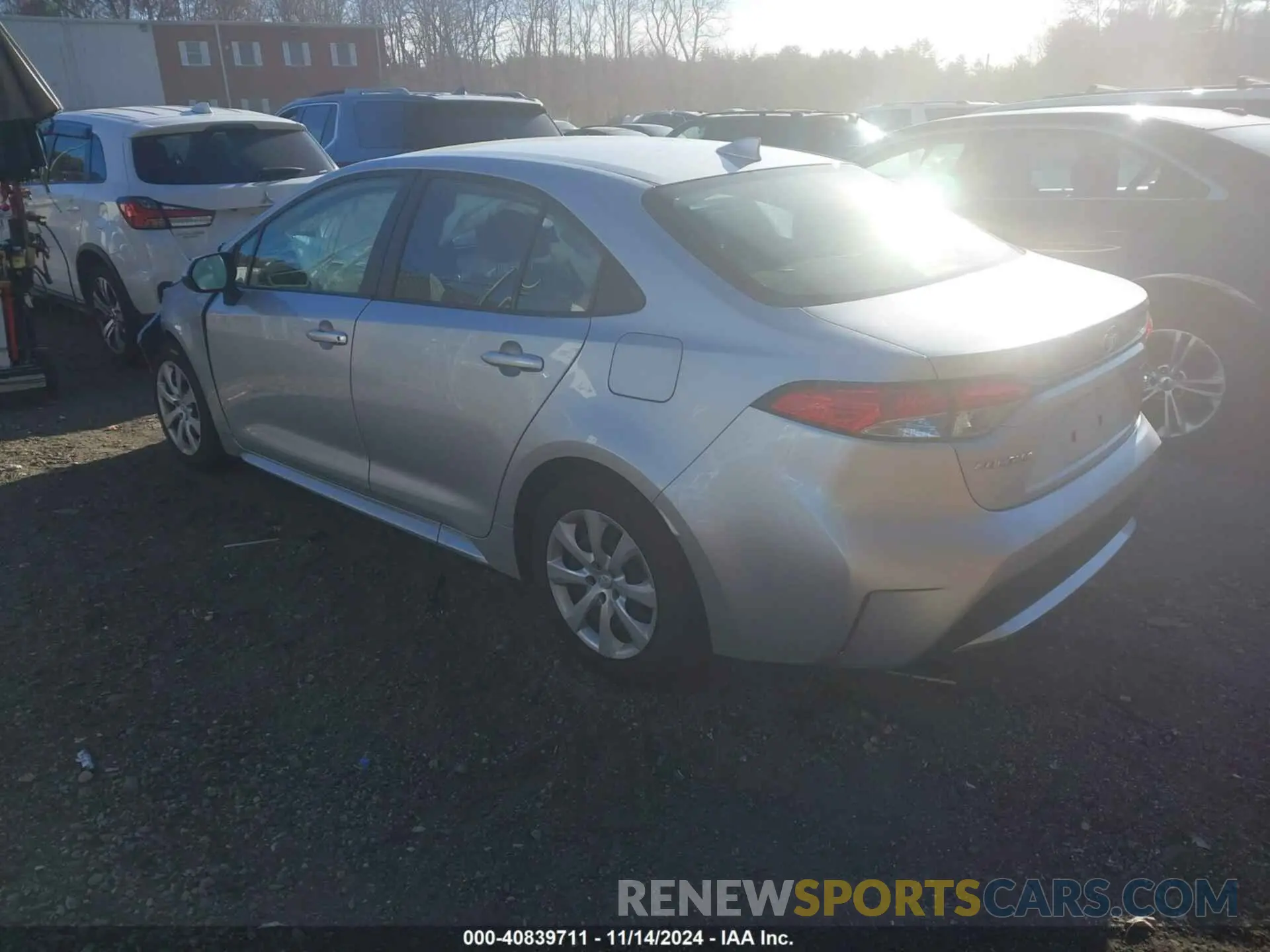 3 Photograph of a damaged car JTDEPMAEXNJ198817 TOYOTA COROLLA 2022