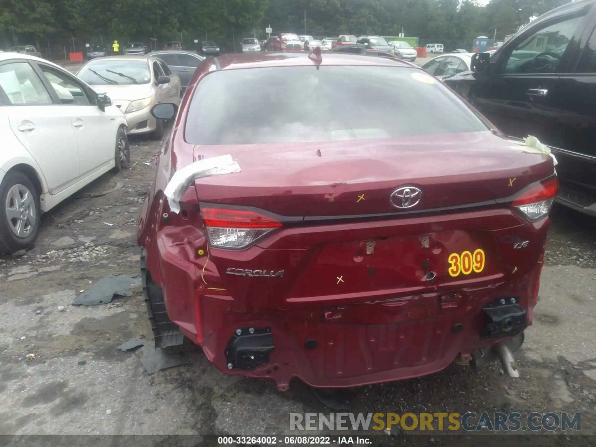 6 Photograph of a damaged car JTDEPMAEXNJ199854 TOYOTA COROLLA 2022