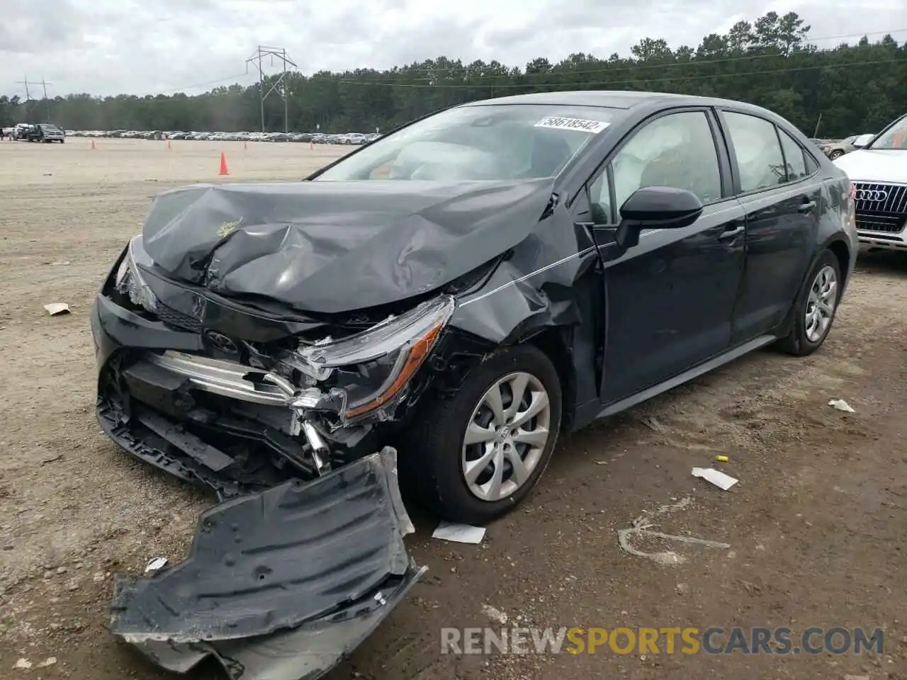 2 Photograph of a damaged car JTDEPMAEXNJ200971 TOYOTA COROLLA 2022